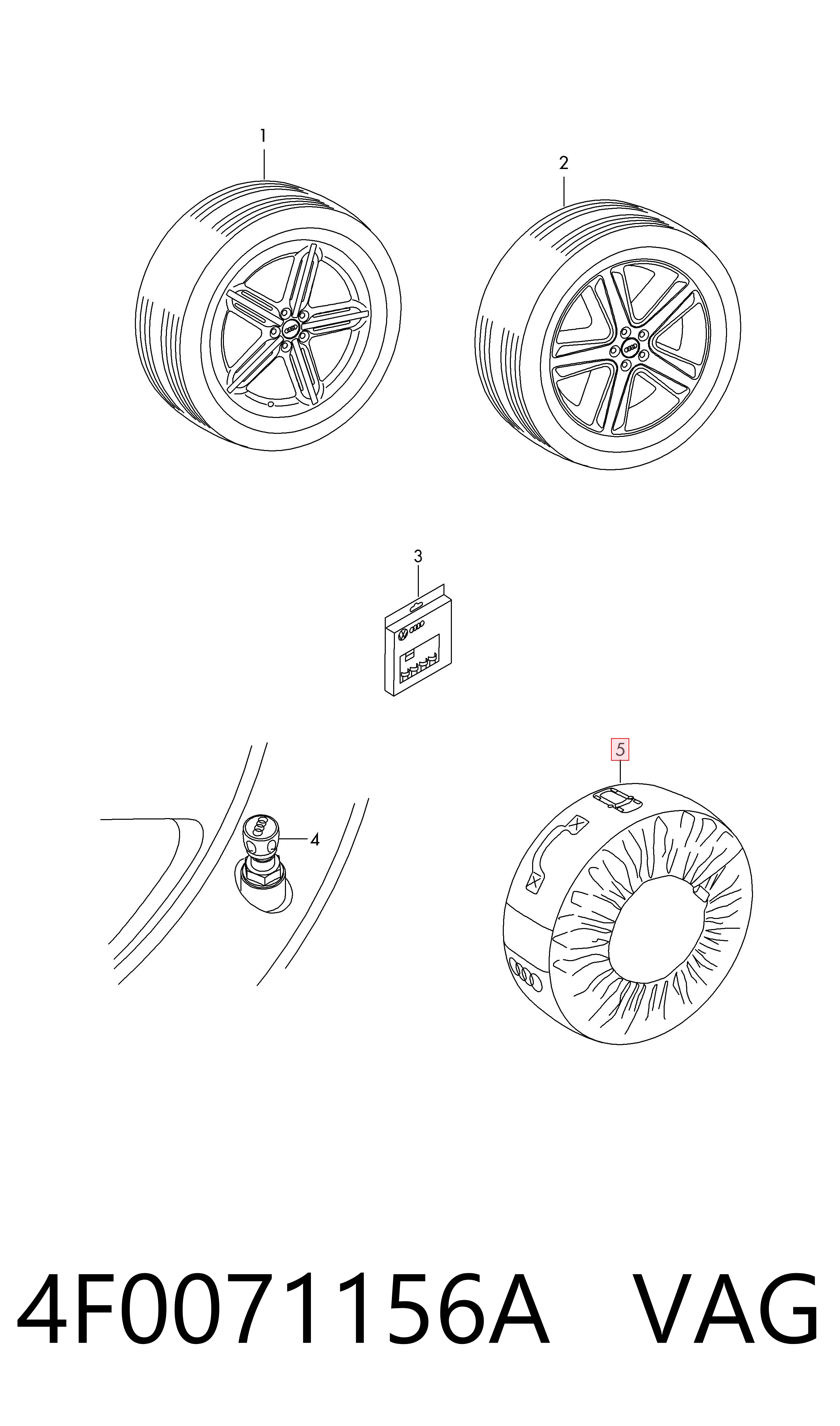 4F0071156A VAG 