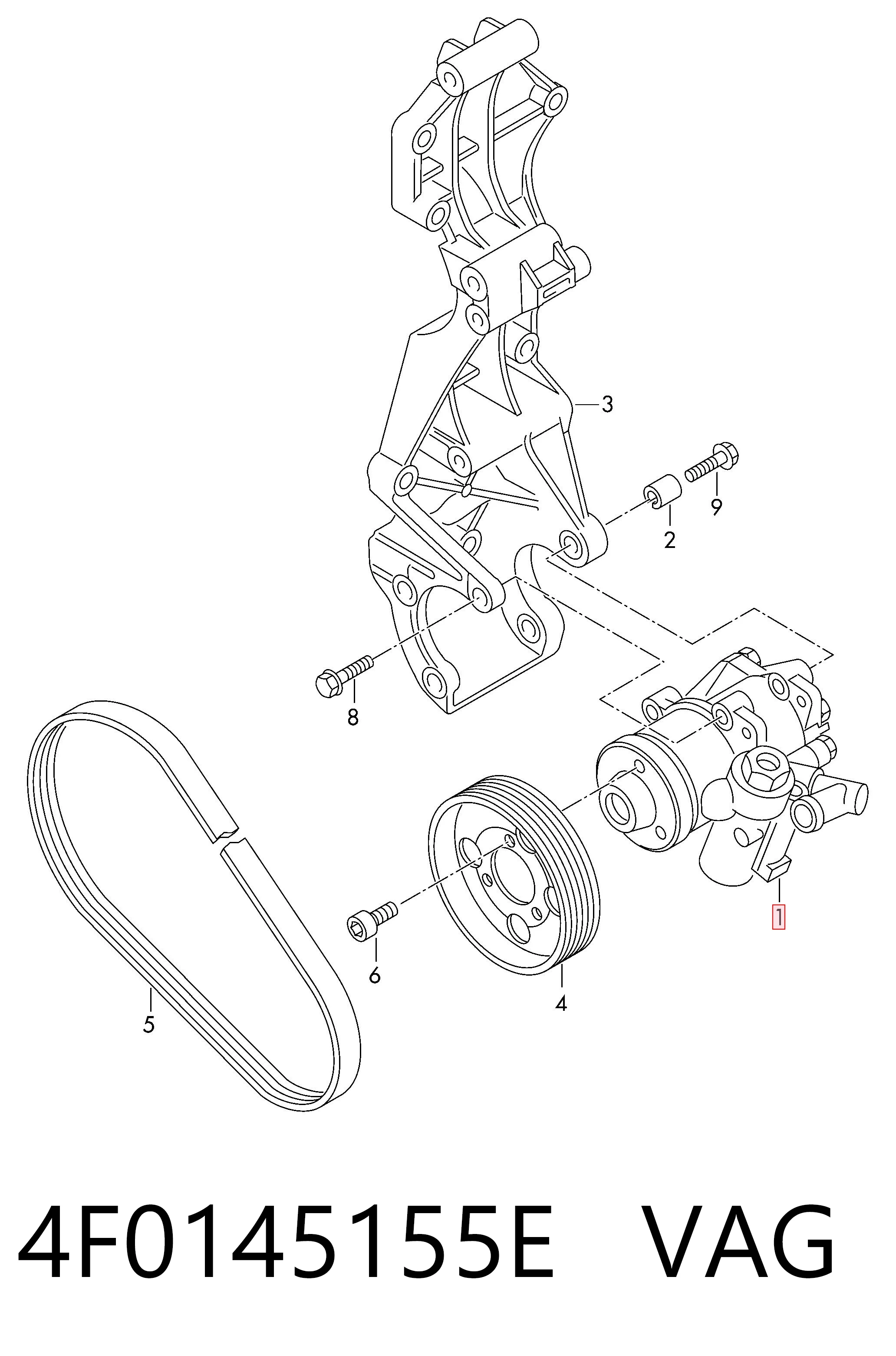 4F0145155E VAG