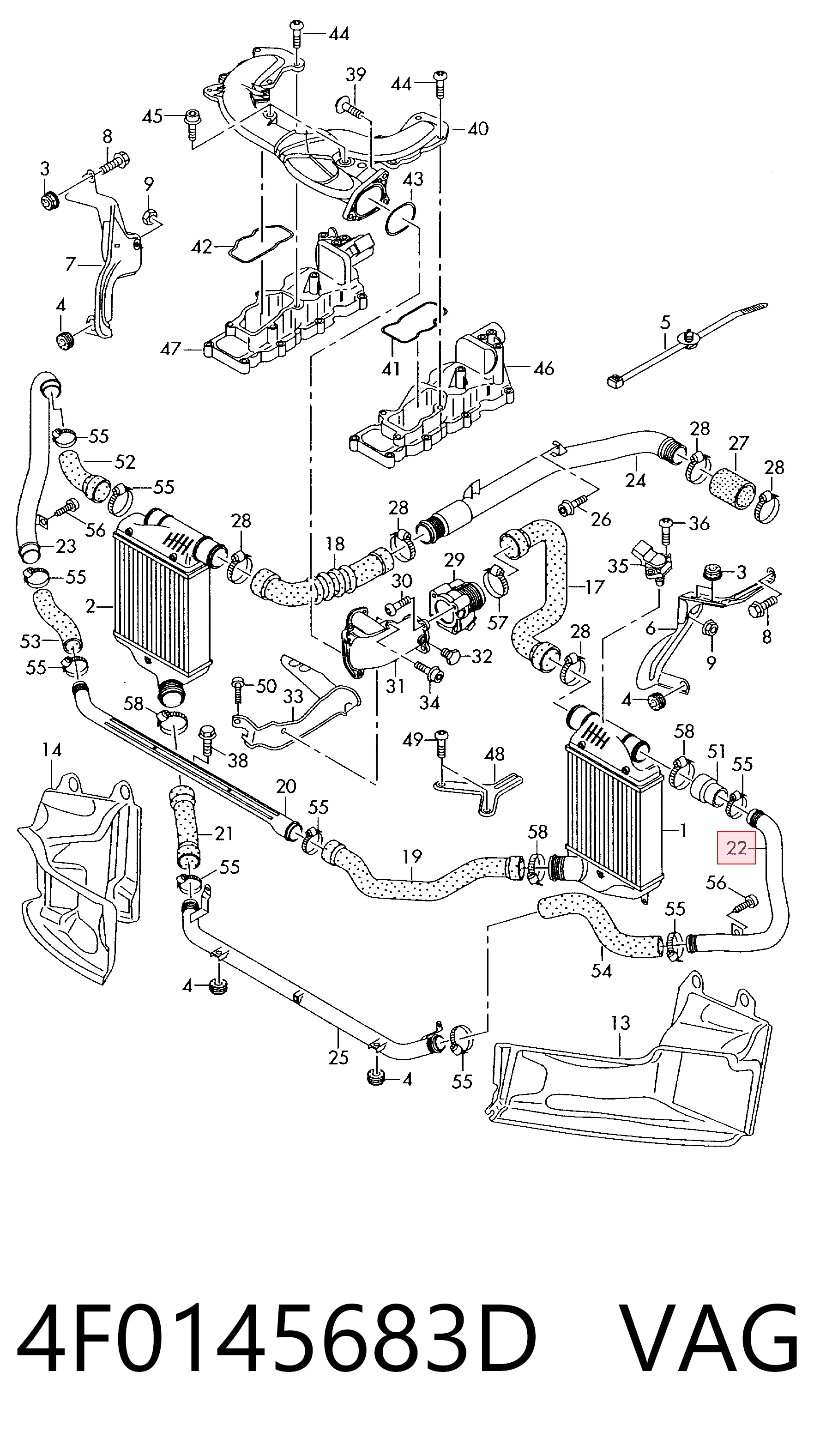 4F0145683D VAG