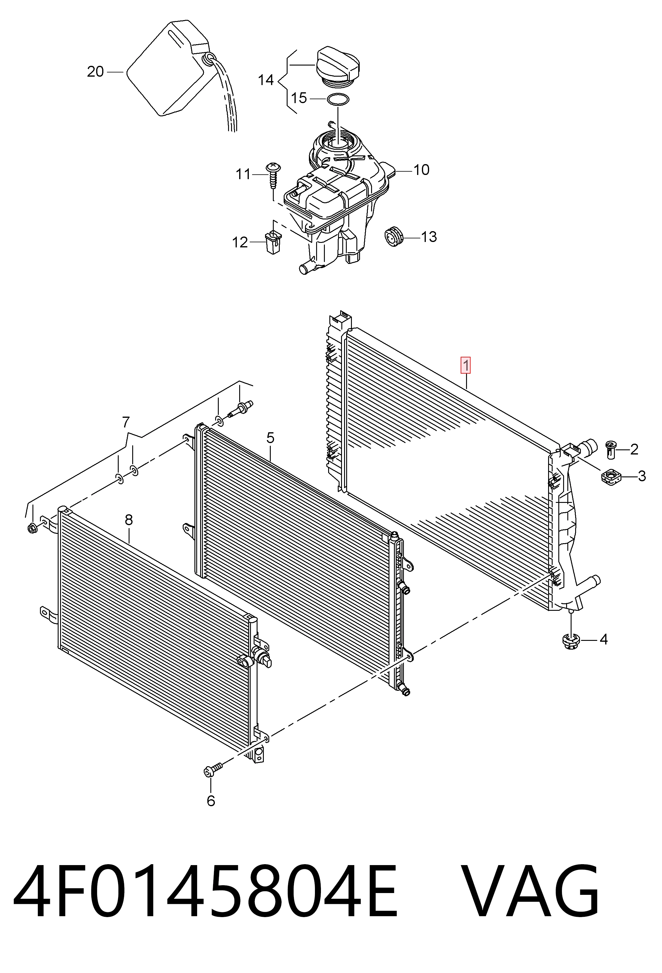 4F0145804E VAG
