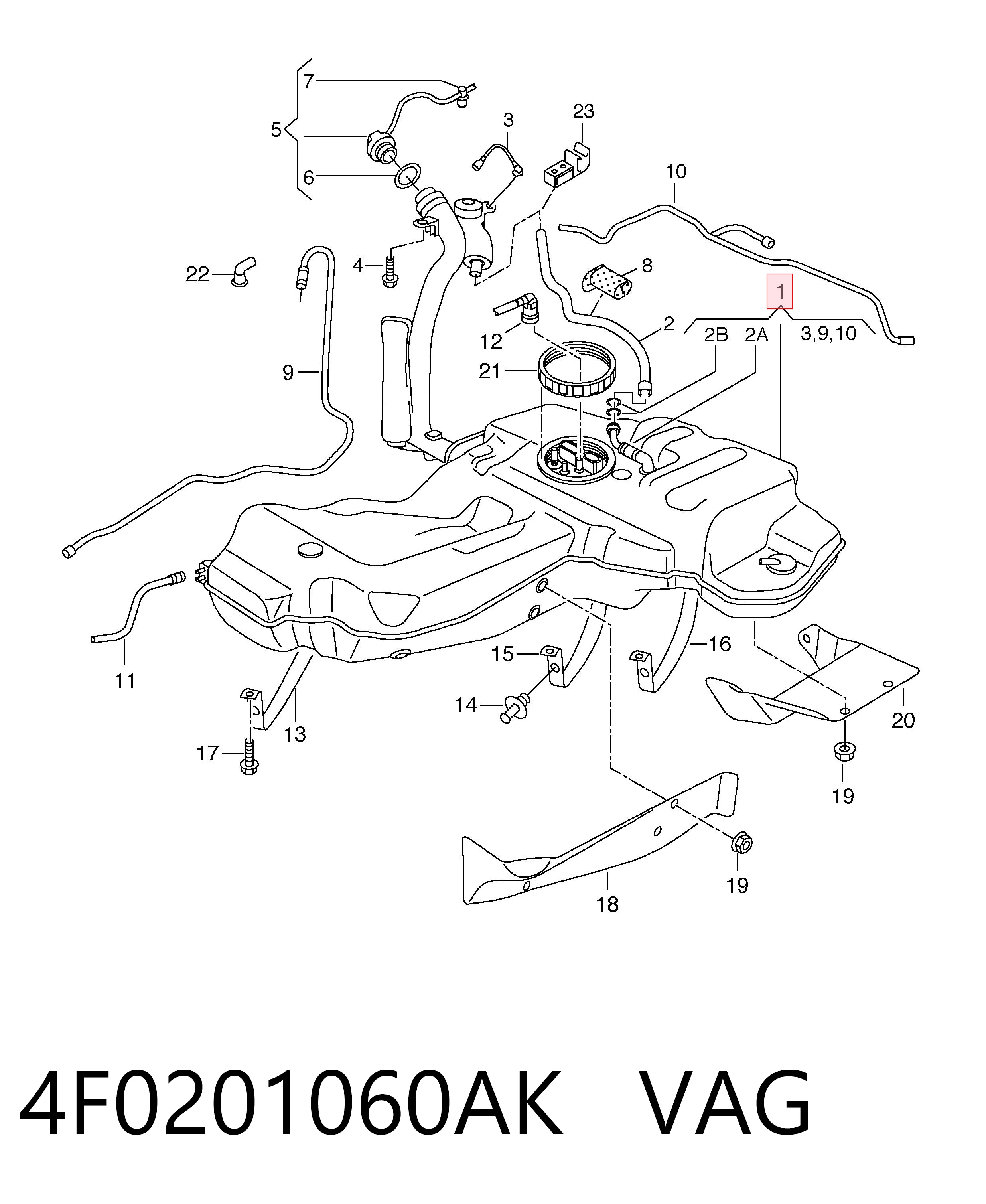 4F0201060AK VAG