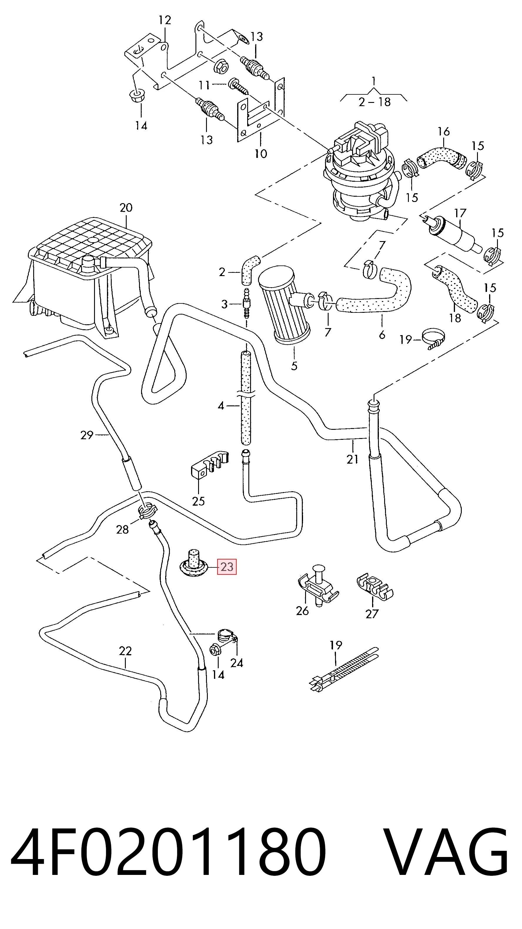 4F0201180 VAG 