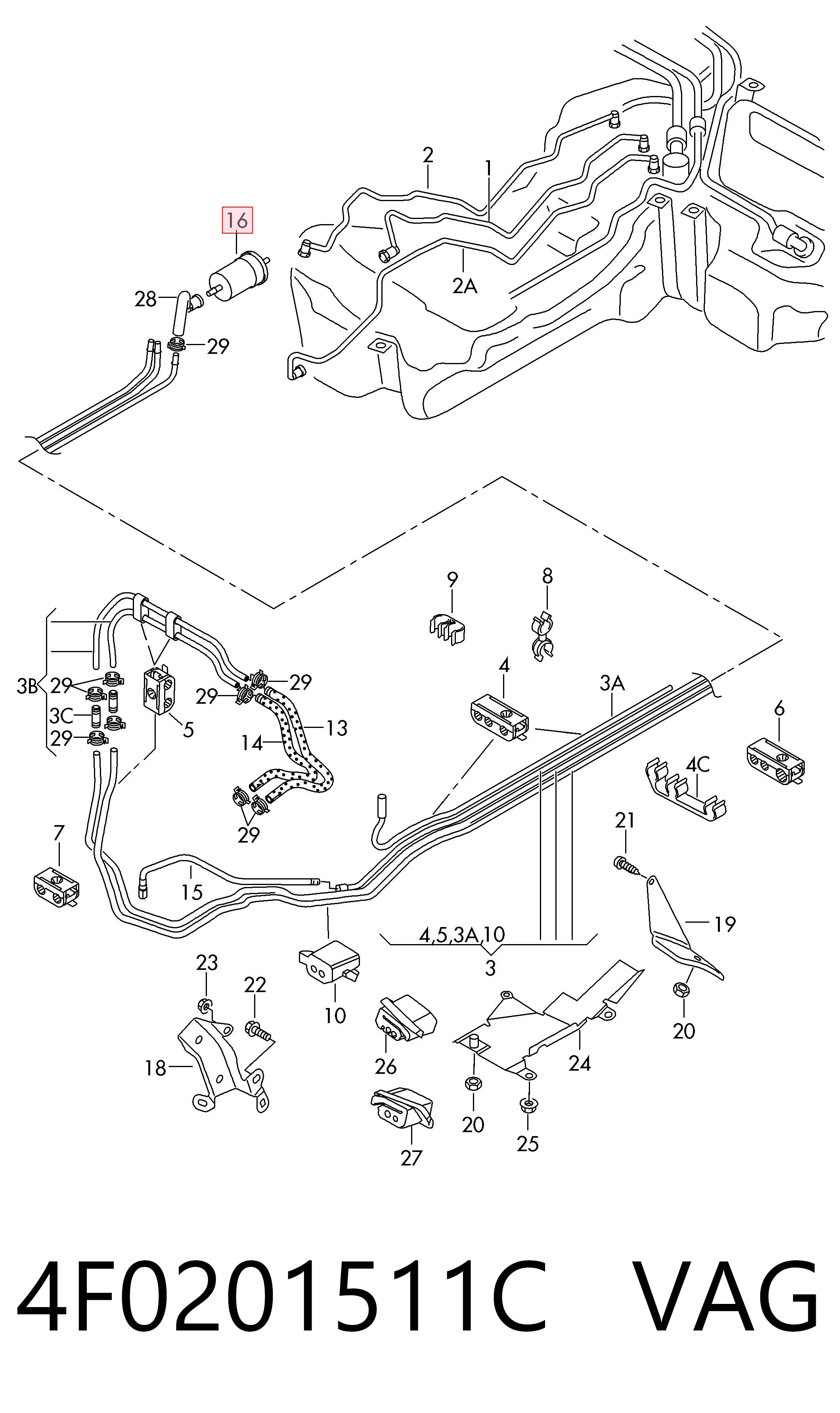 4F0201511C VAG