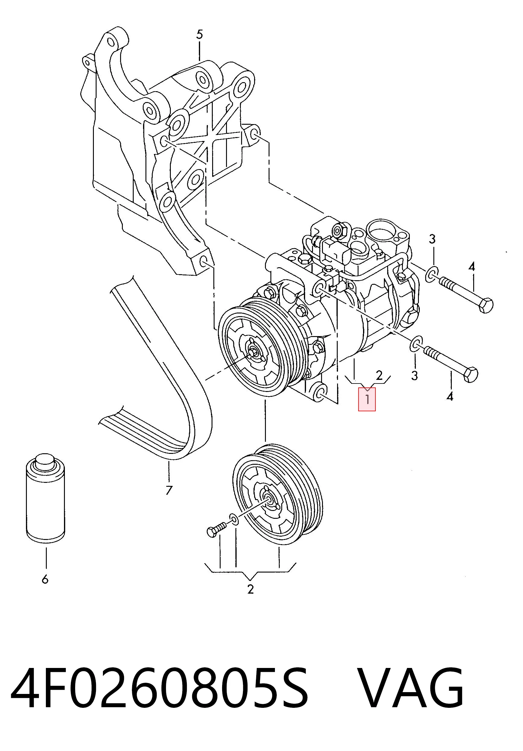 4F0260805S VAG