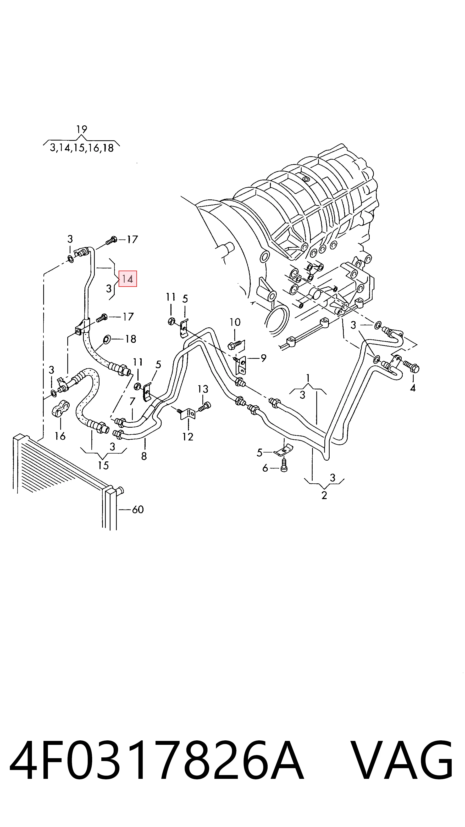 4F0317826A VAG