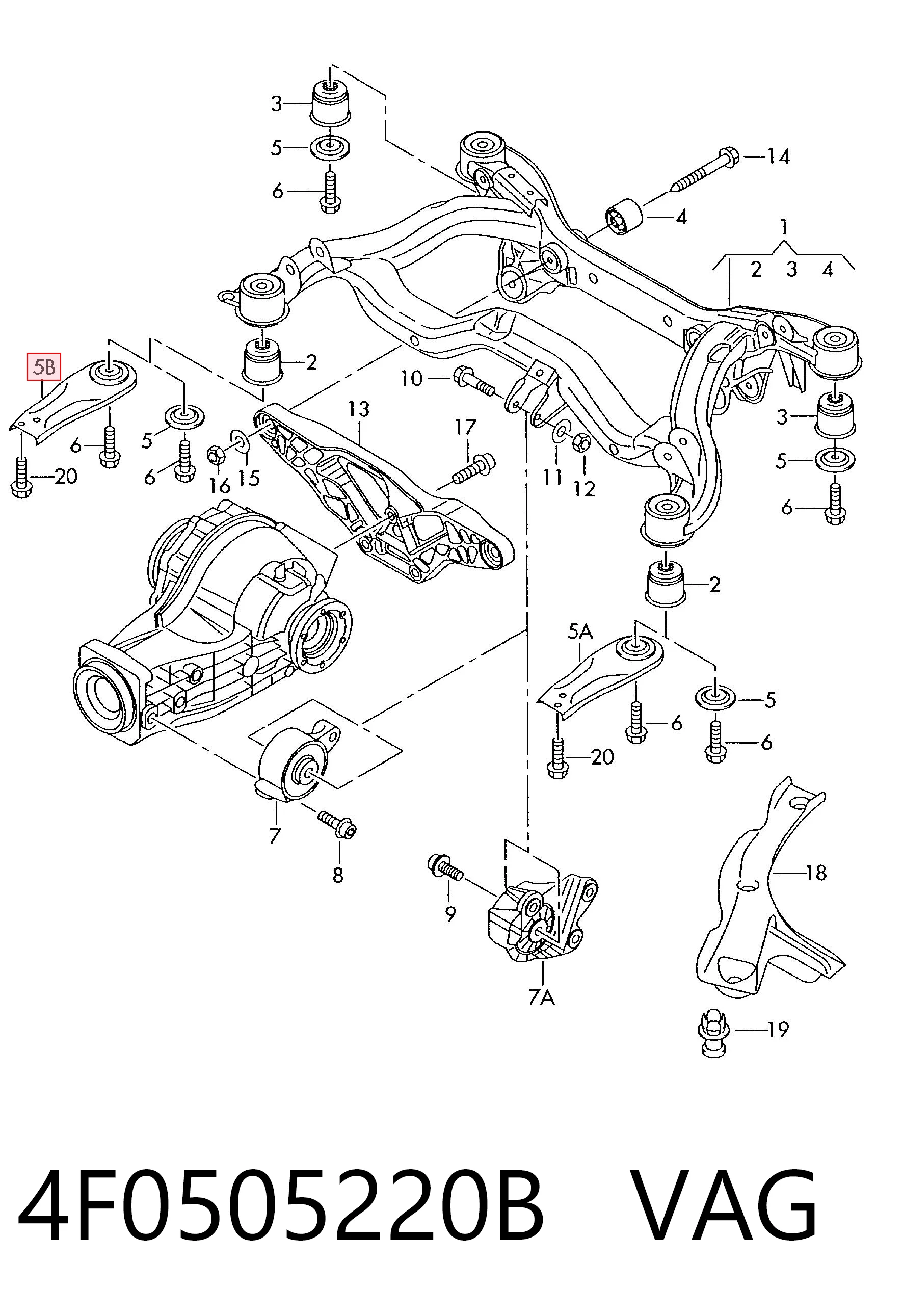 4F0505220B VAG