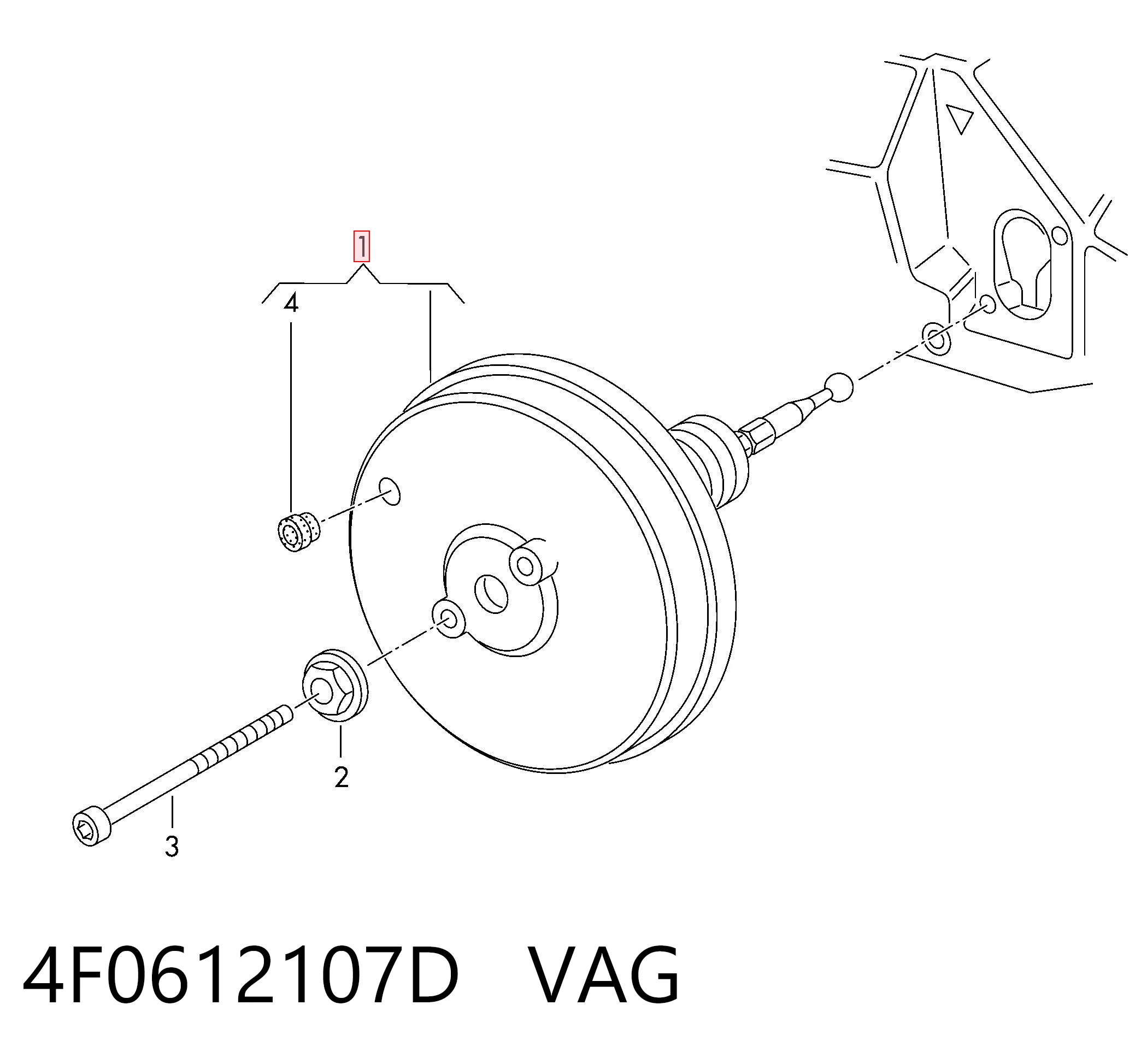 4F0612107D VAG