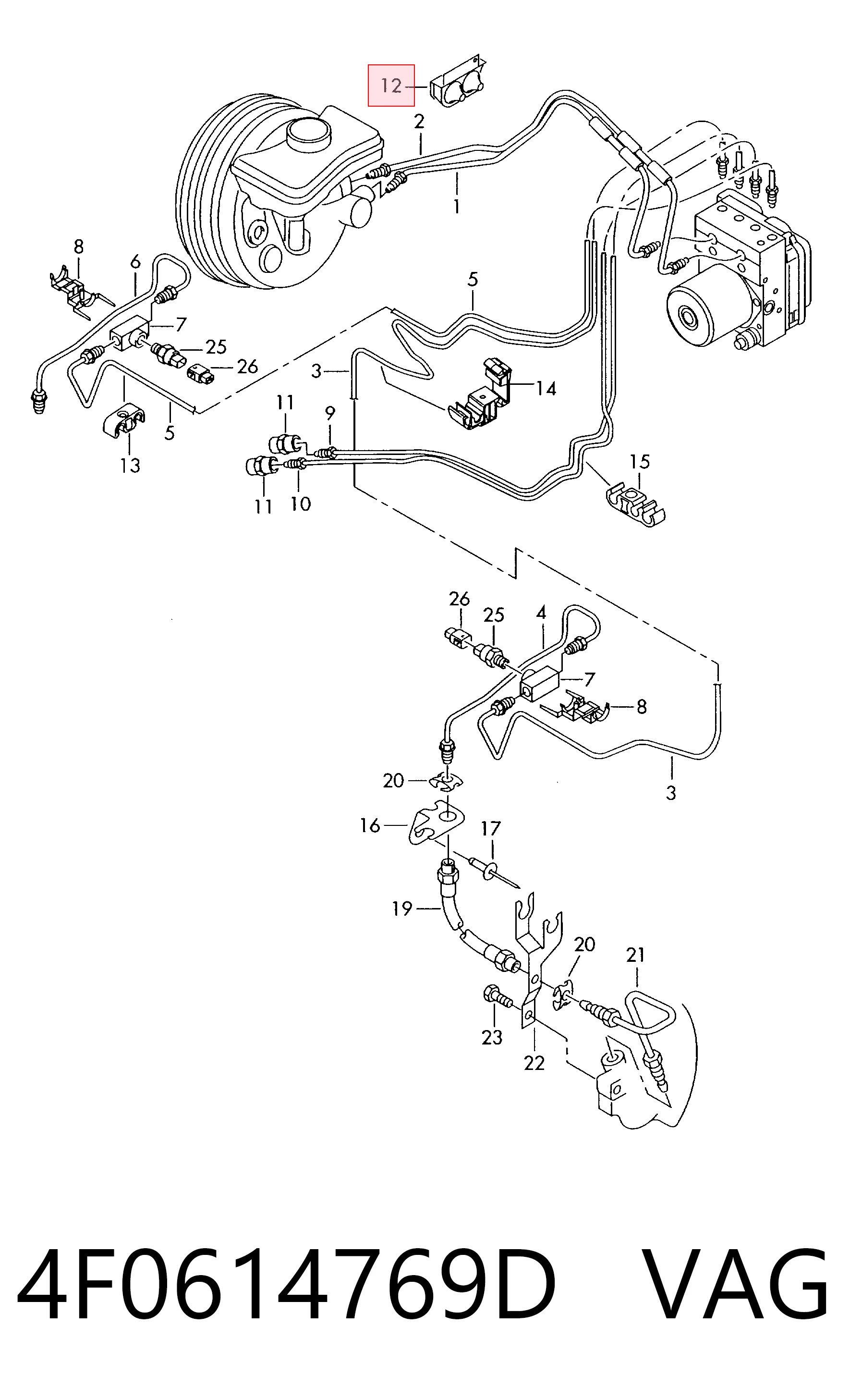 4F0614769D VAG 