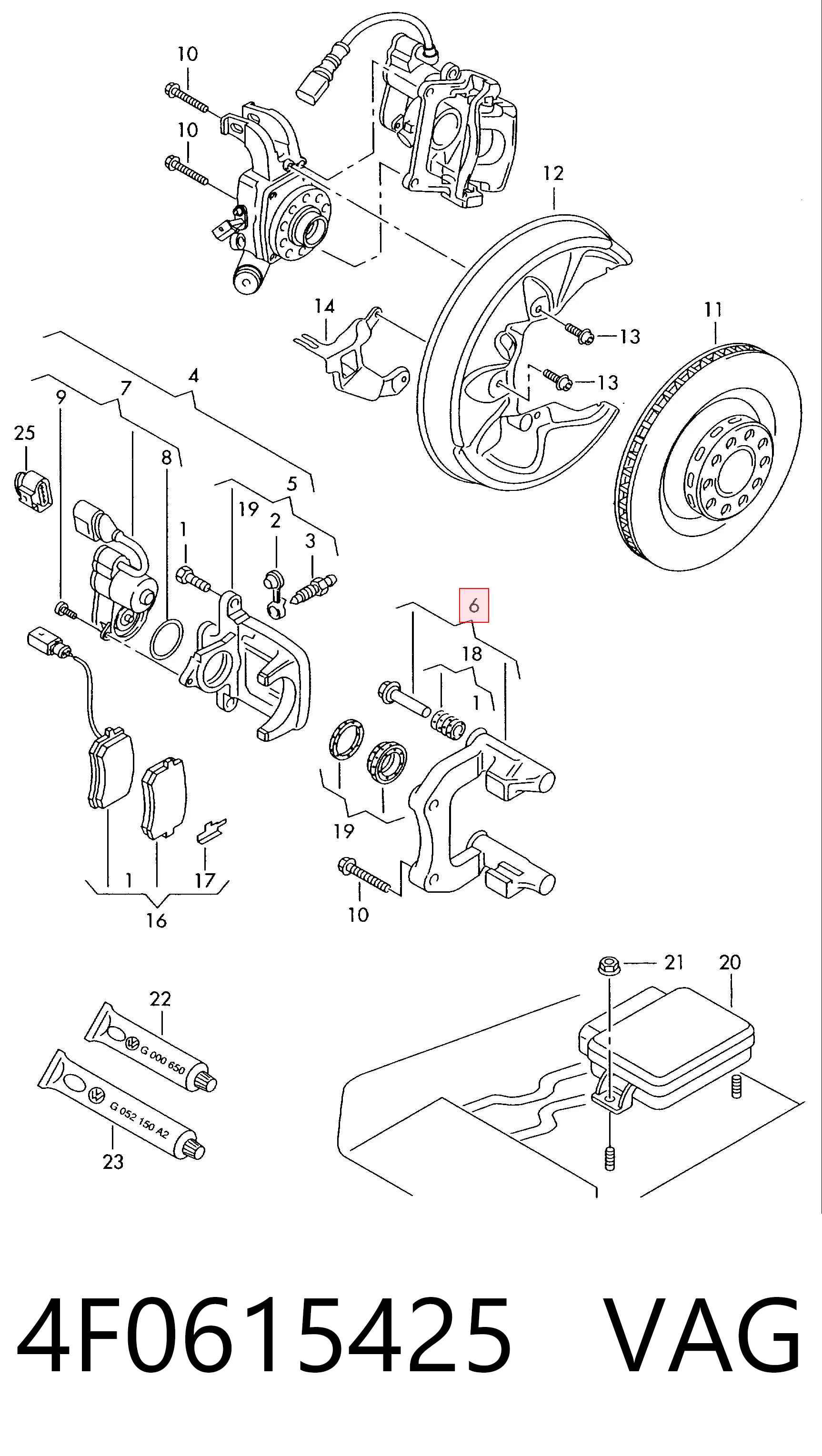 4F0615425 VAG