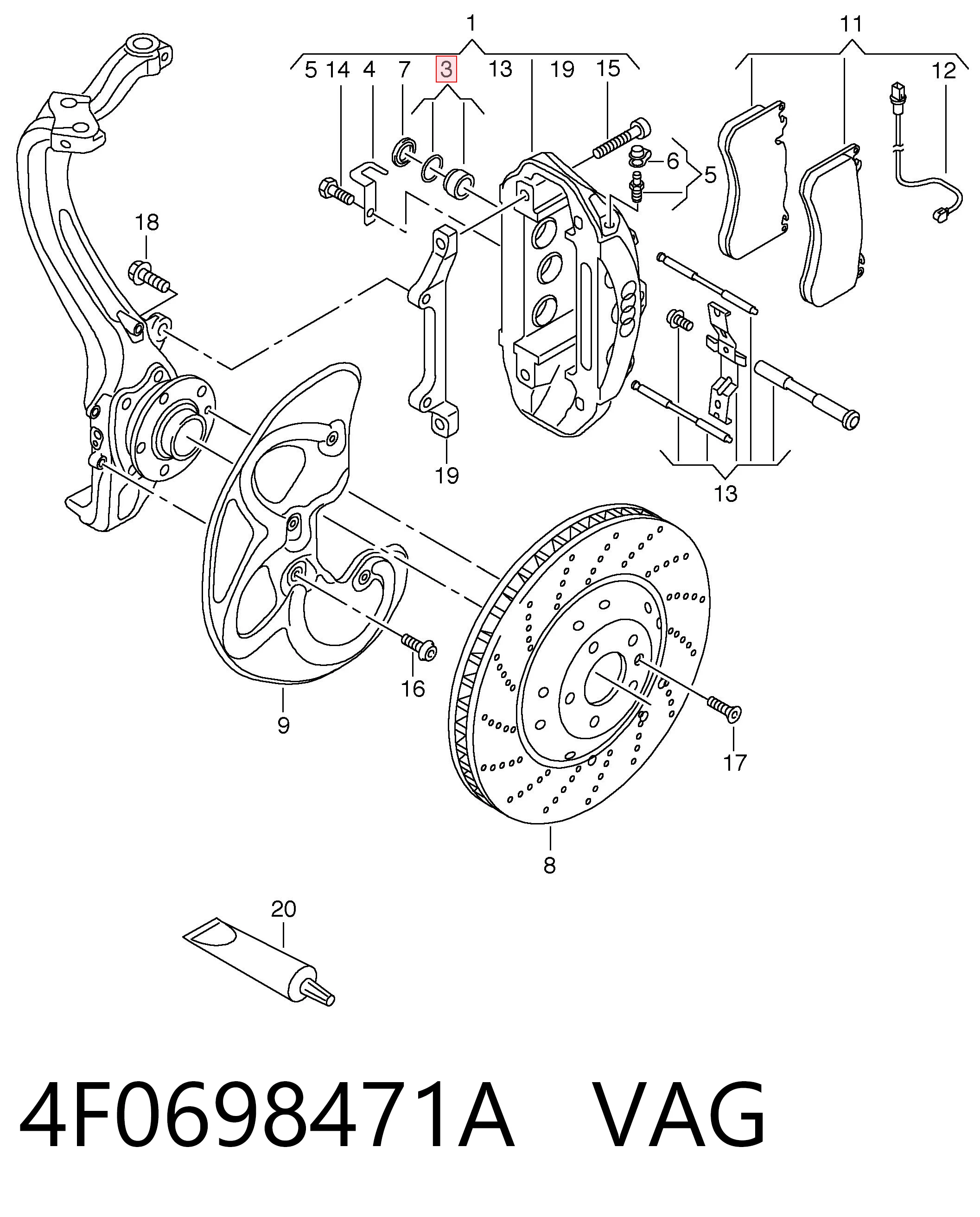 4F0698471A VAG 
