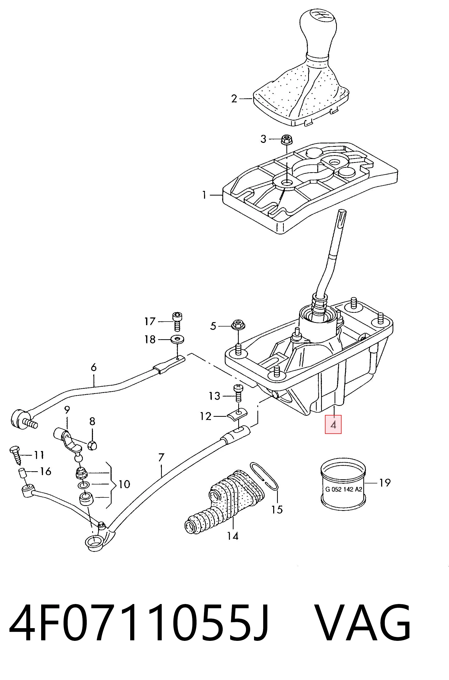 4F0711055J VAG