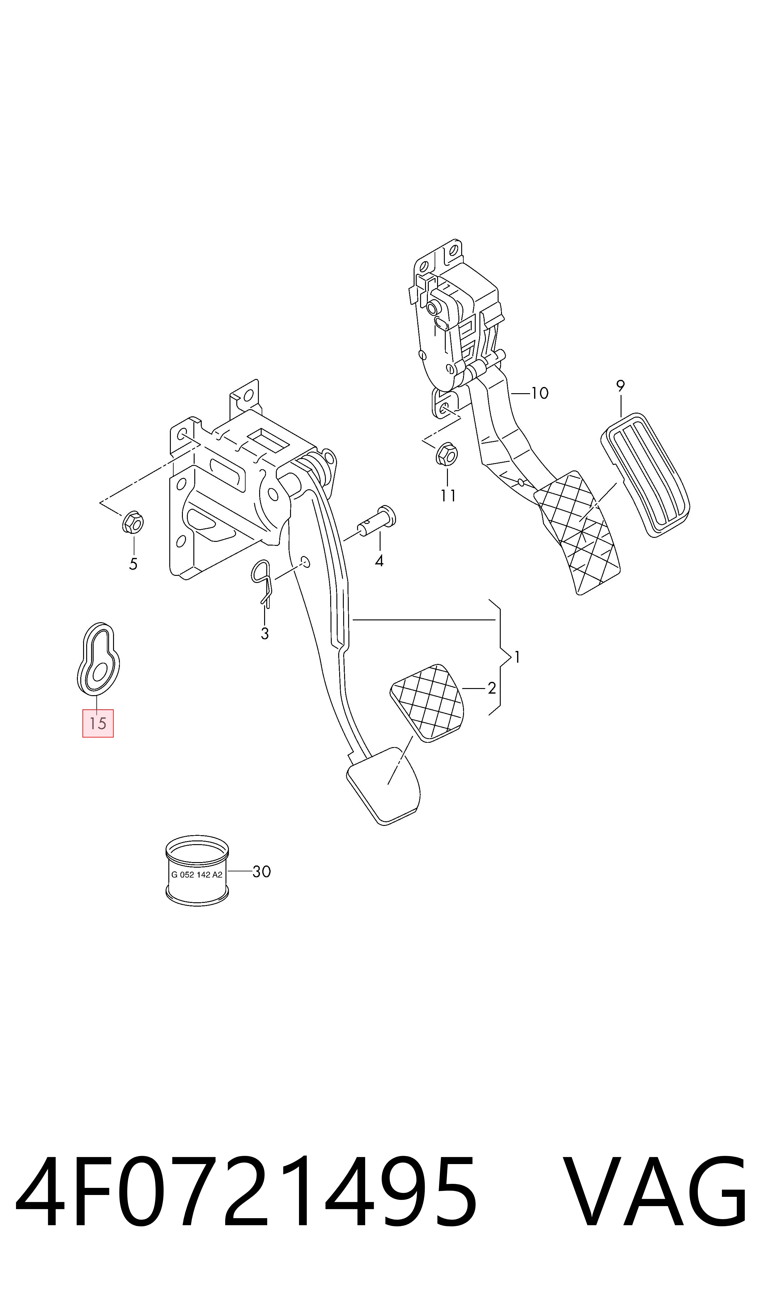 4F0721495 VAG 