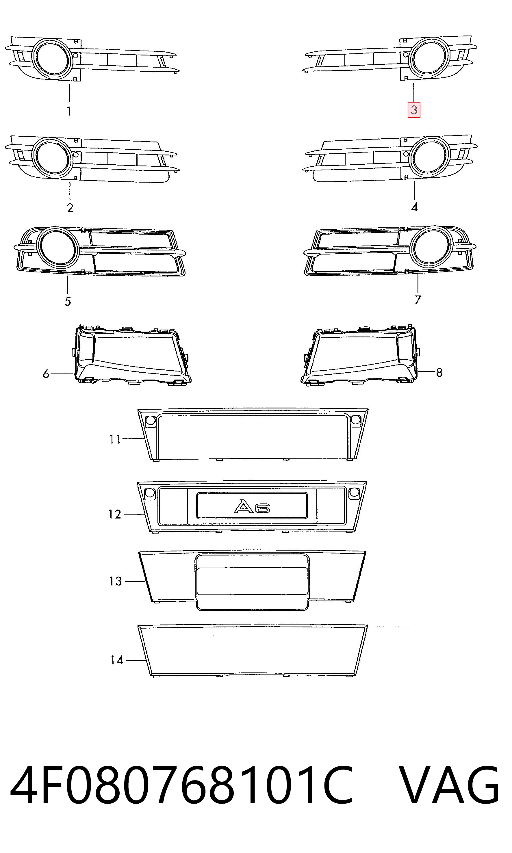 4F080768101C VAG