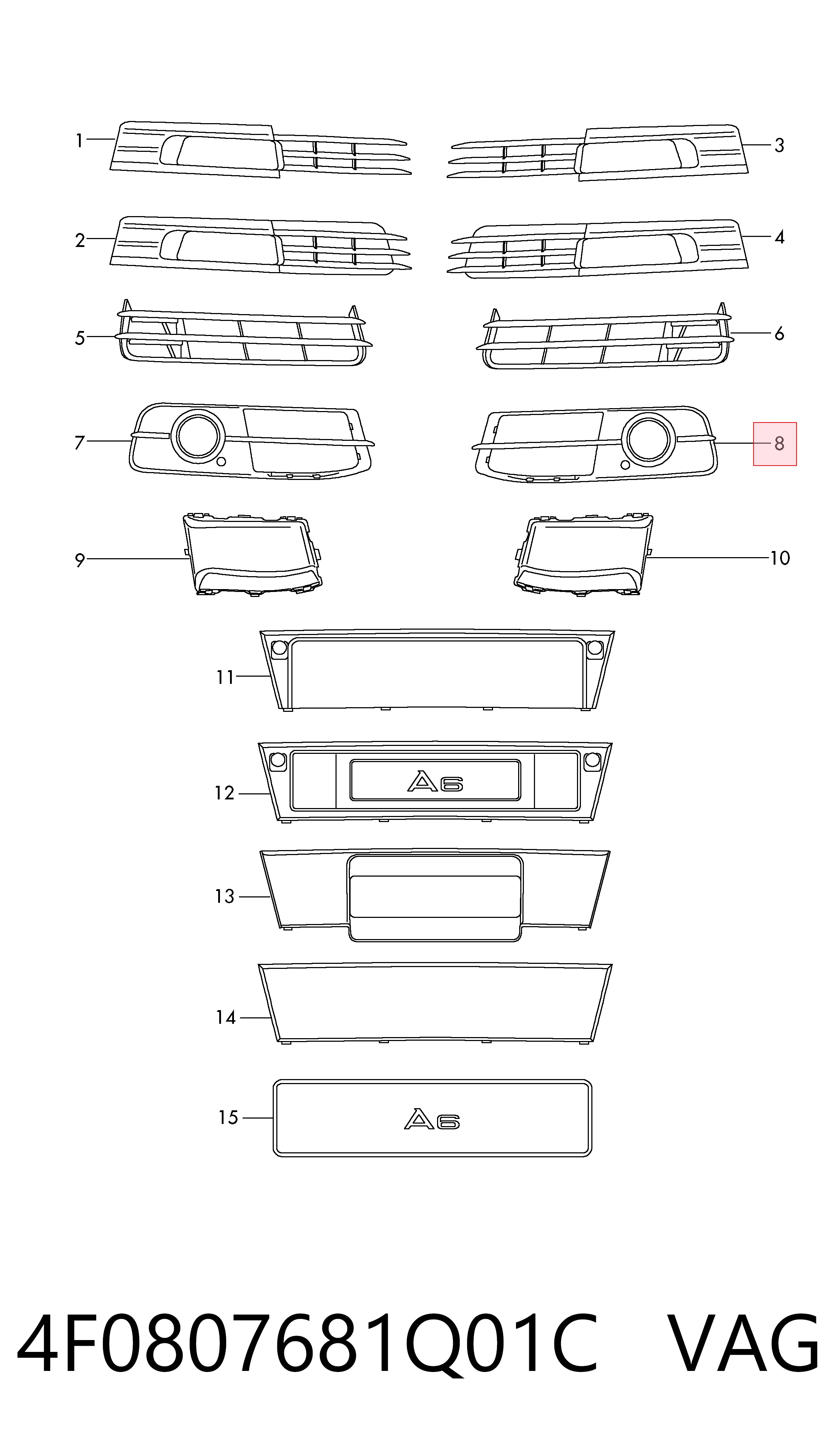 4F0807681Q01C VAG