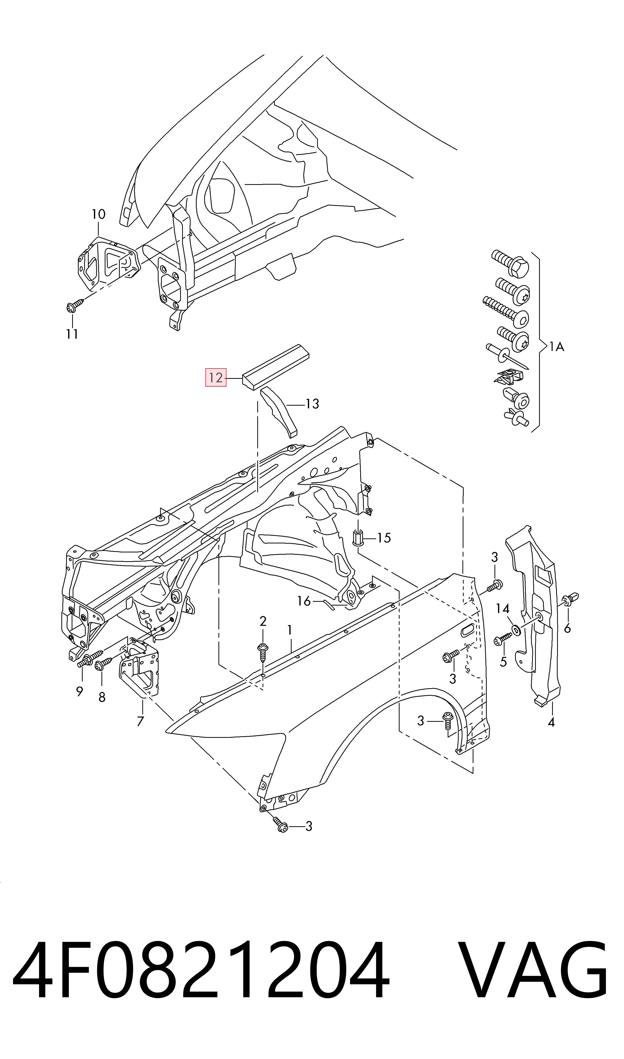 4F0821204 VAG