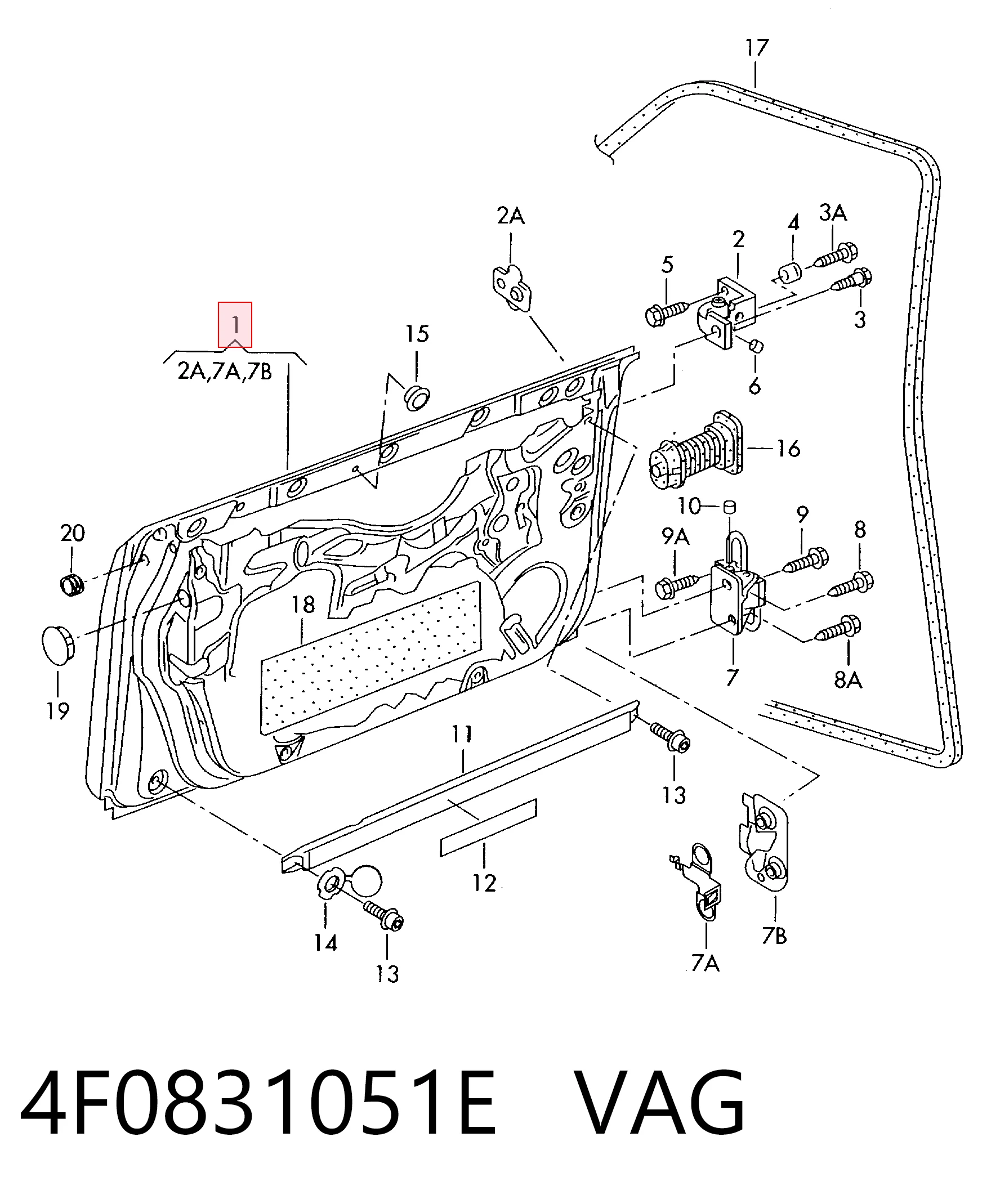 Puerta de coche, delantera, izquierda Audi A6 Allroad C6 familiar (4FH) (2006 - 2011) precio, desde 184,40 EUR