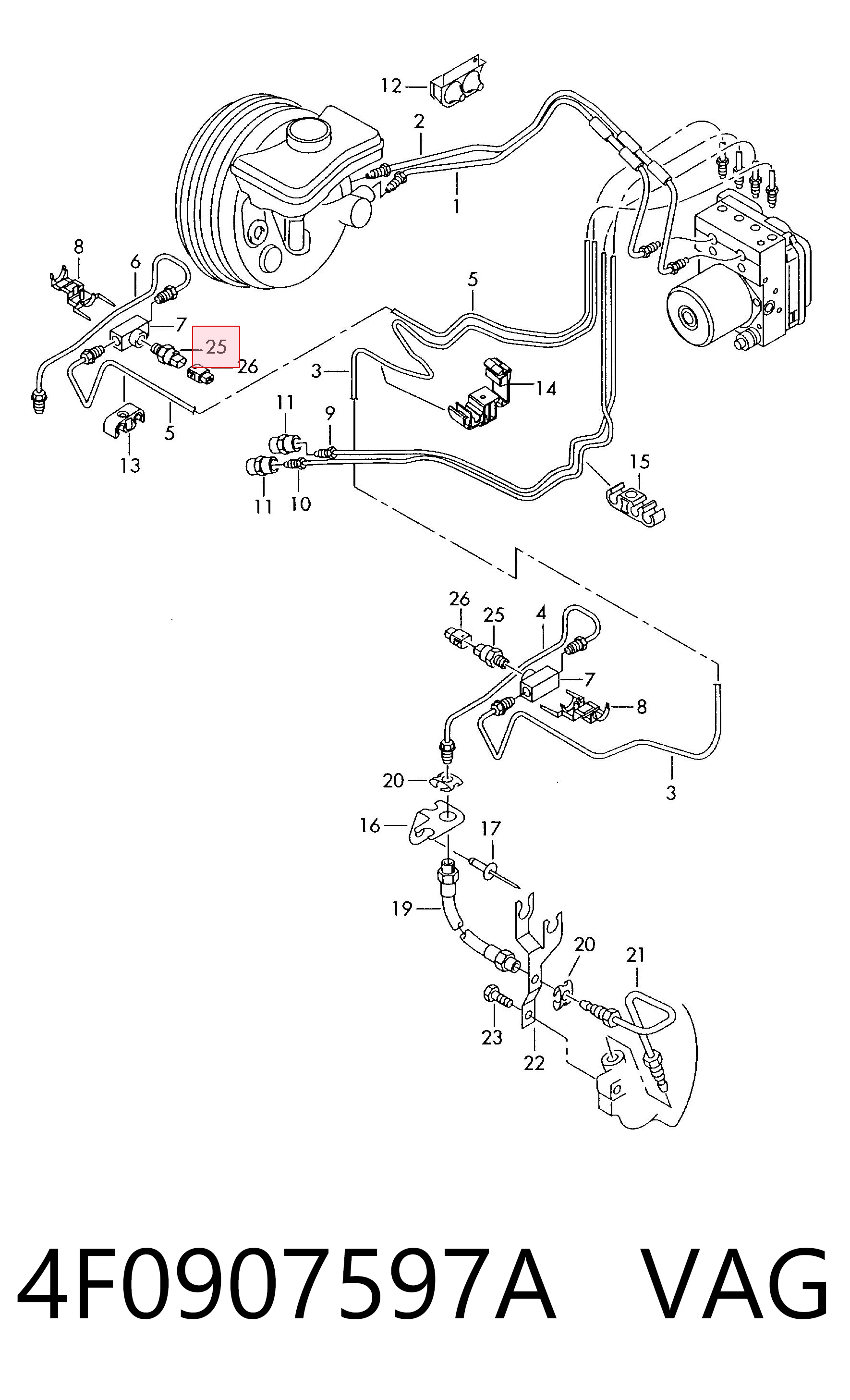 4F0907597A VAG 
