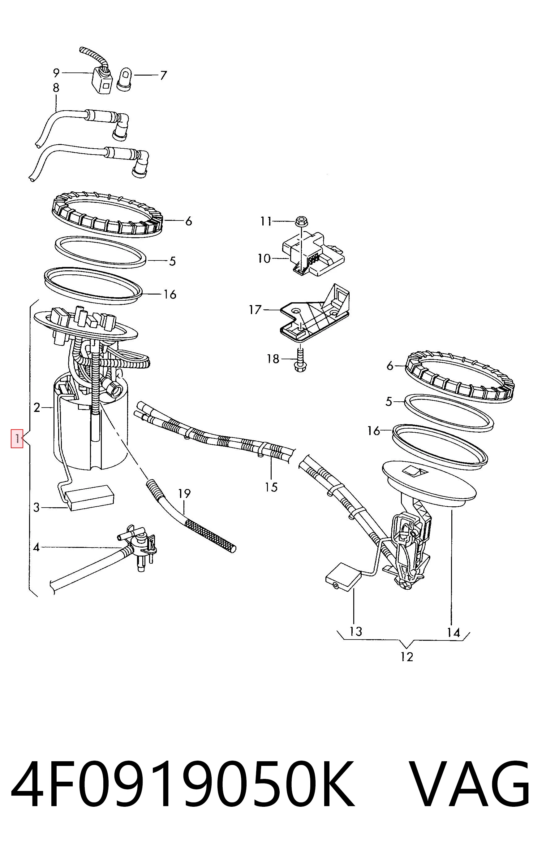 4F0919050K VAG