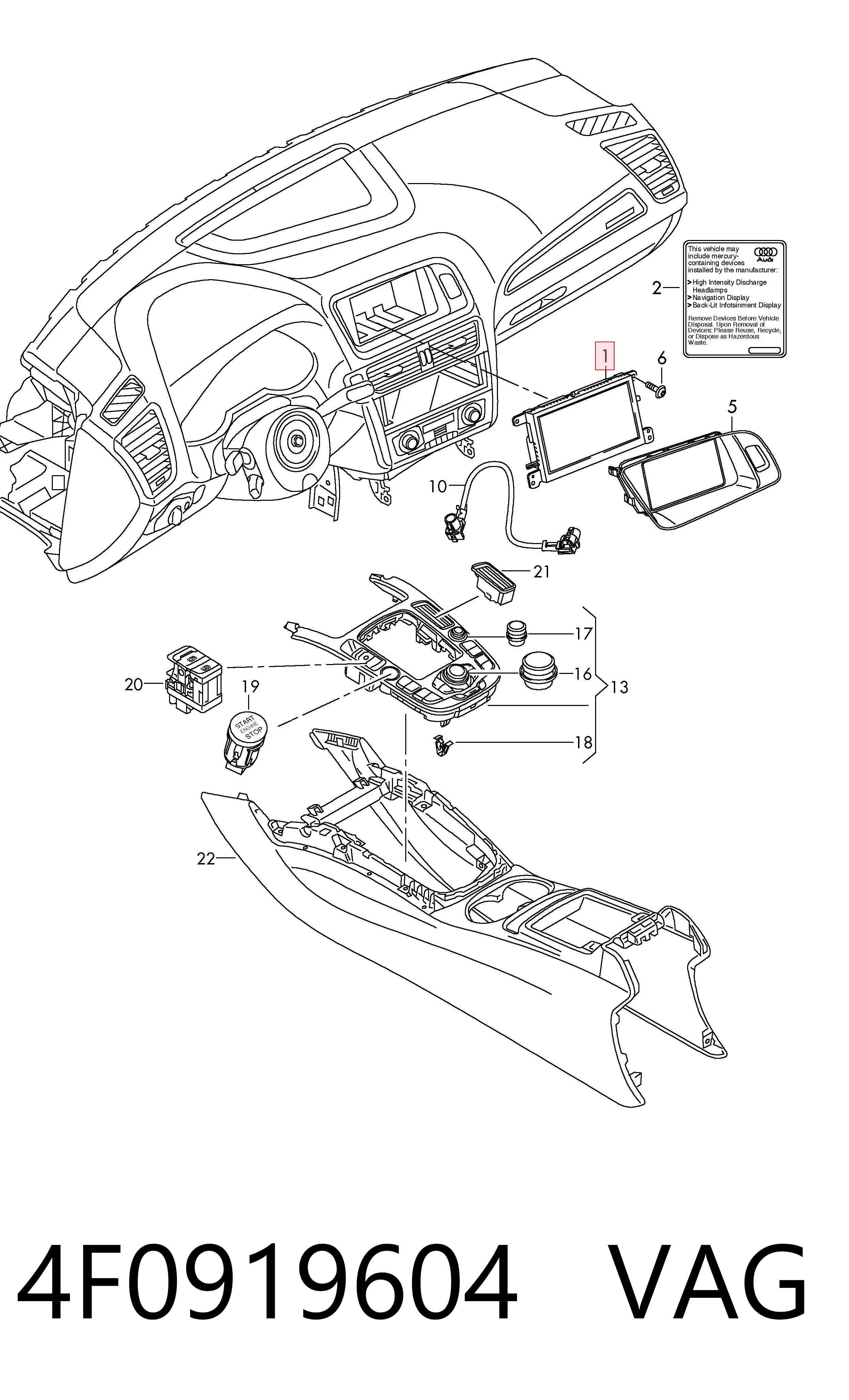 4F0919604 VAG