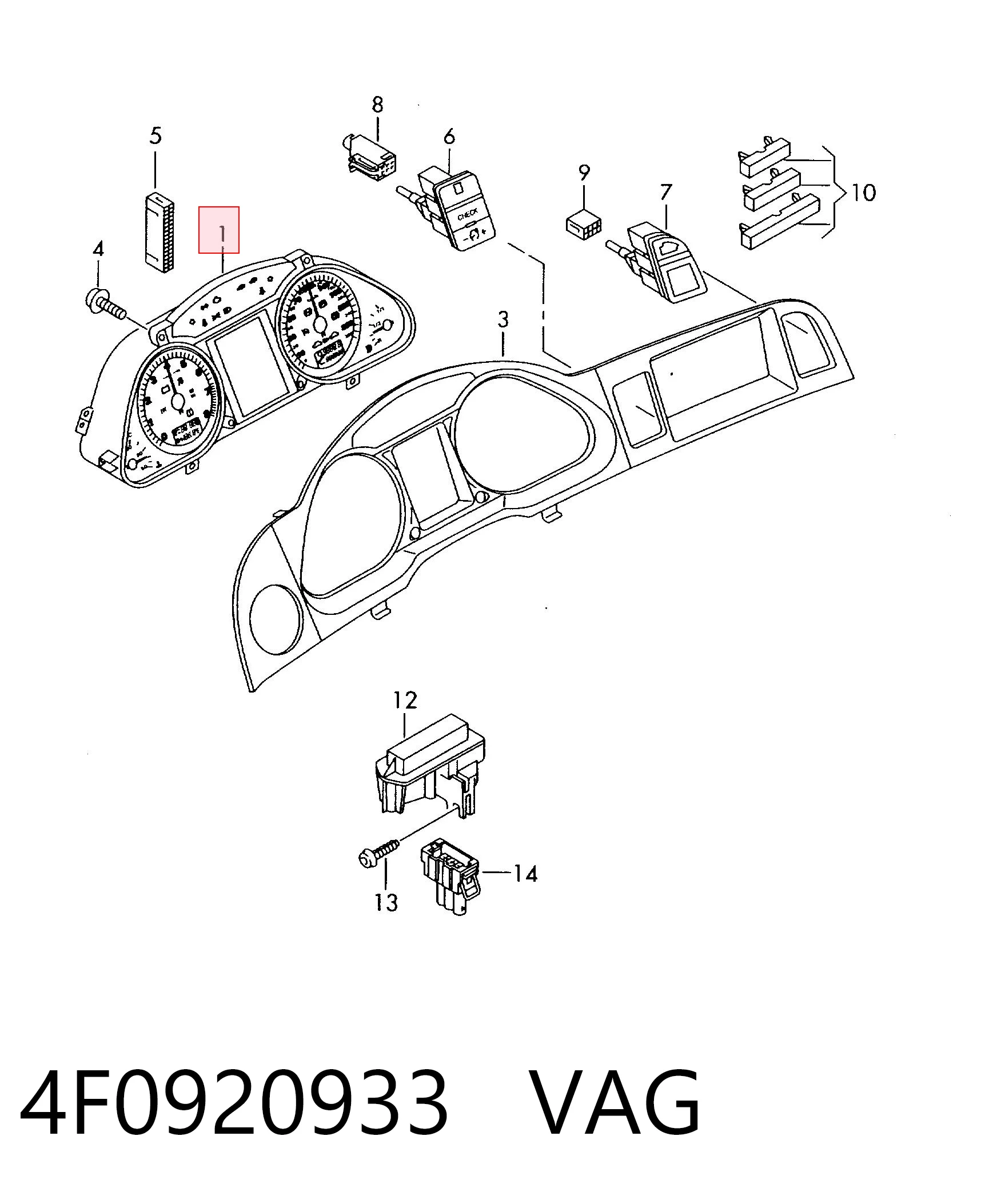 4F0920933 VAG