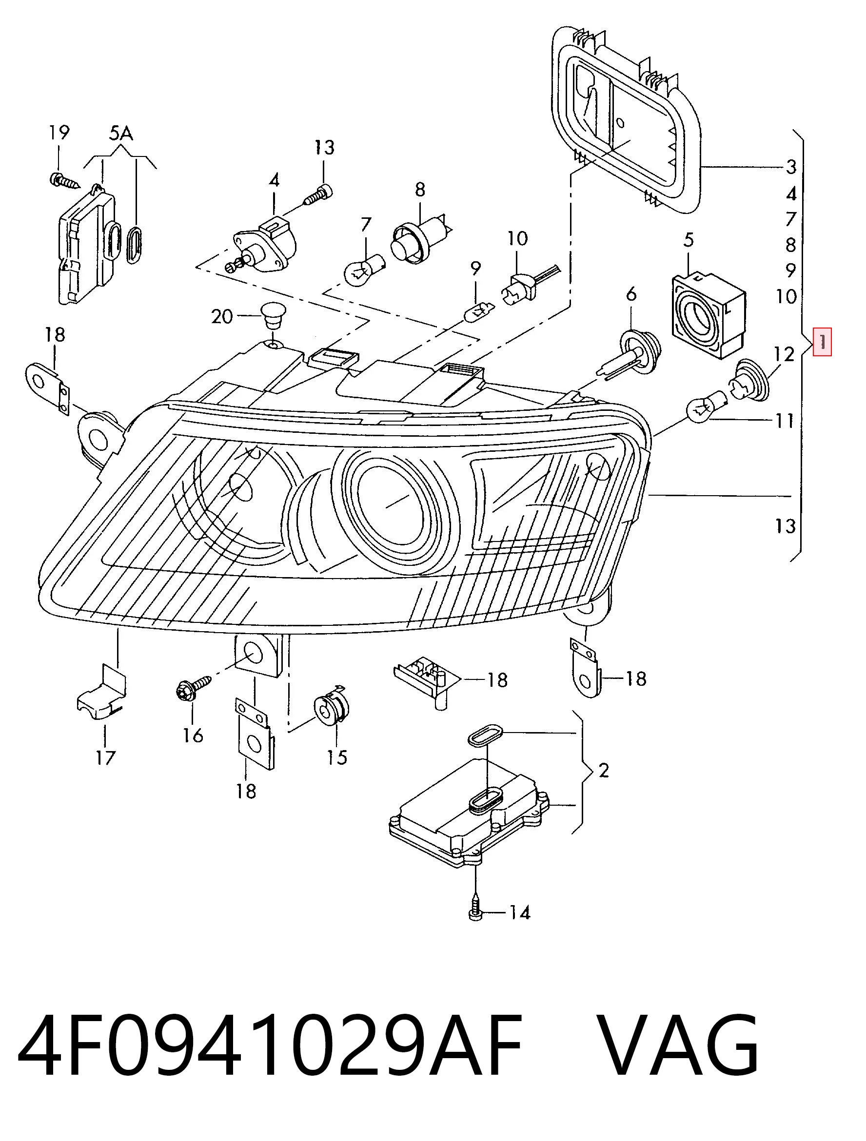4F0941029AF VAG