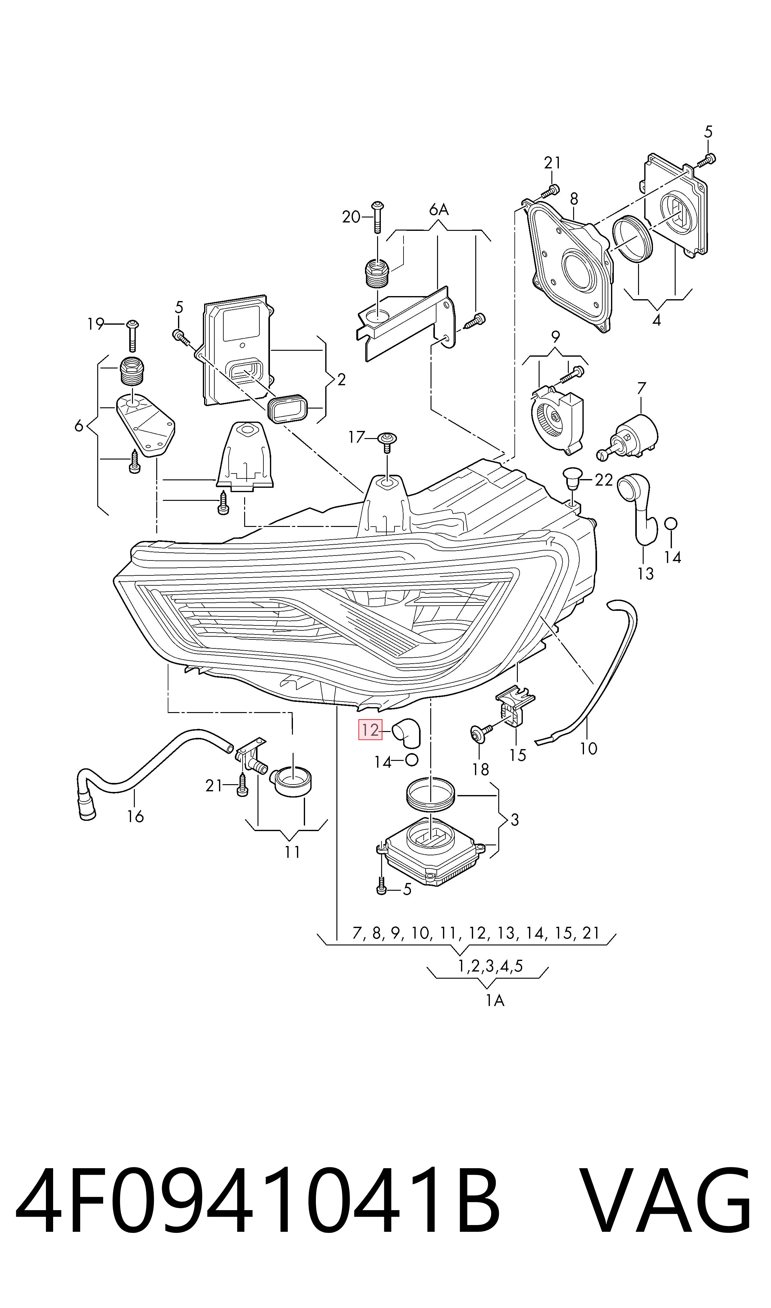 4F0941041B VAG