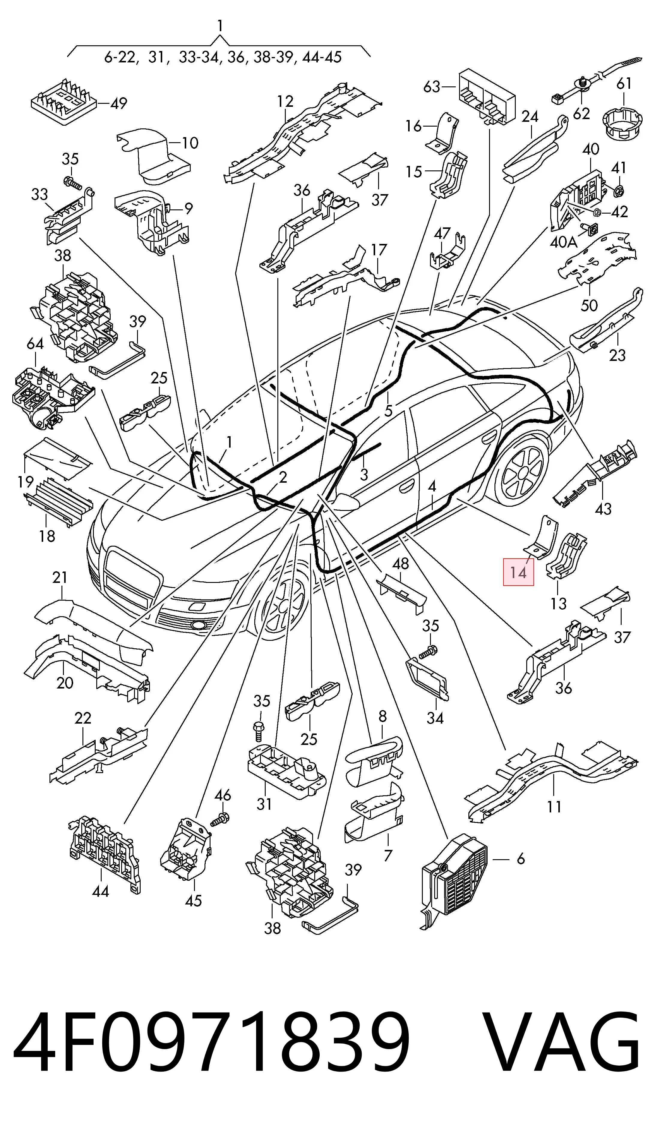 4F0971839 VAG