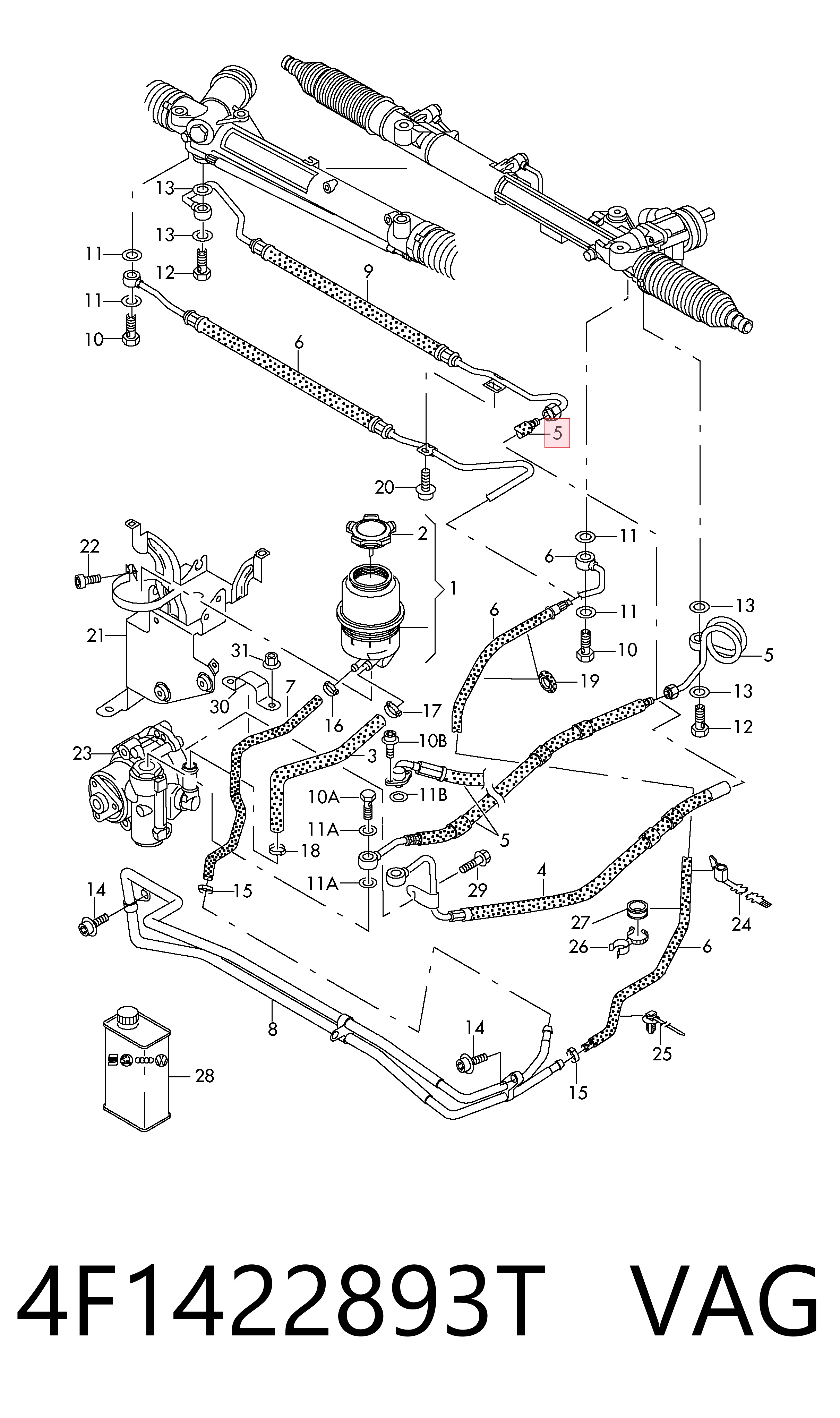 4F1422893T VAG