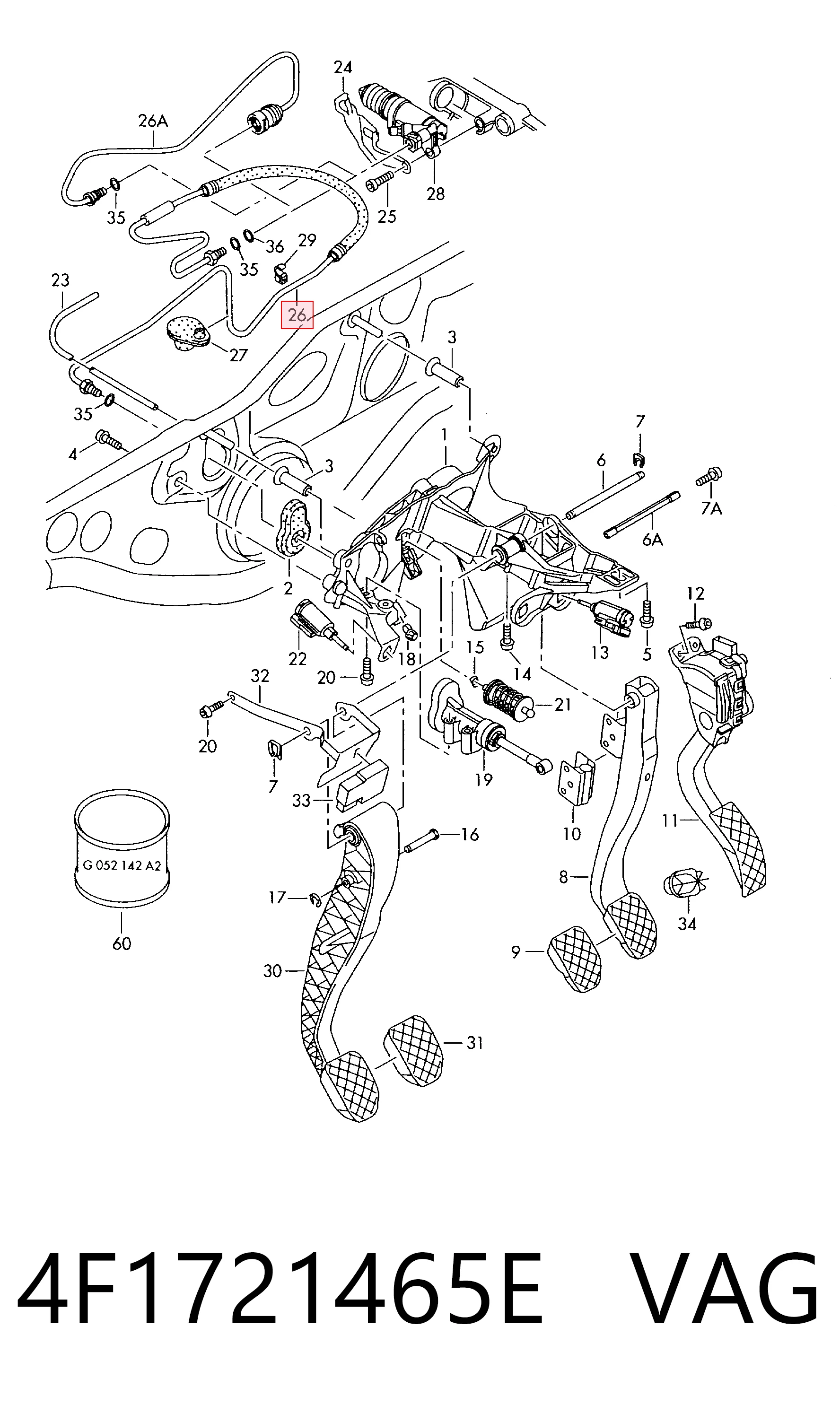 4F1721465E VAG