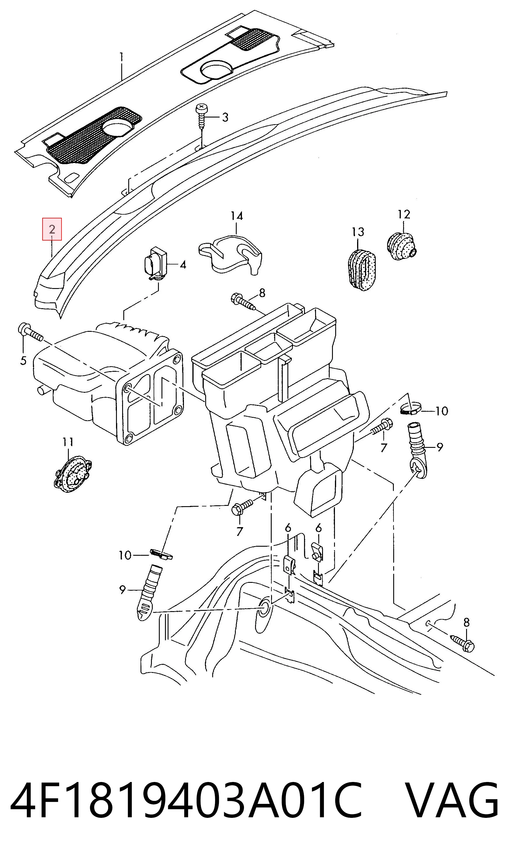 4F1819403A01C VAG