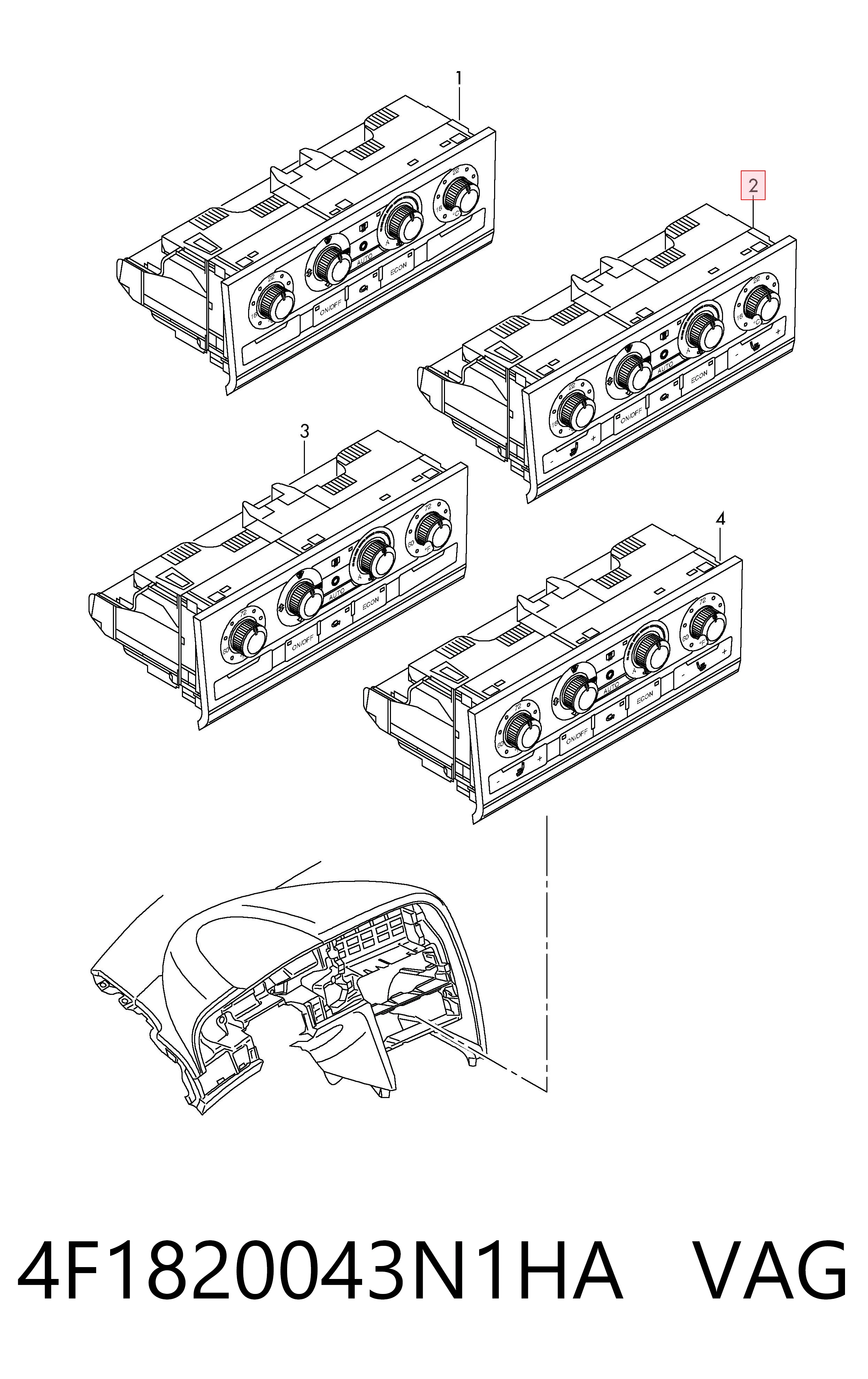 4F1820043N1HA VAG