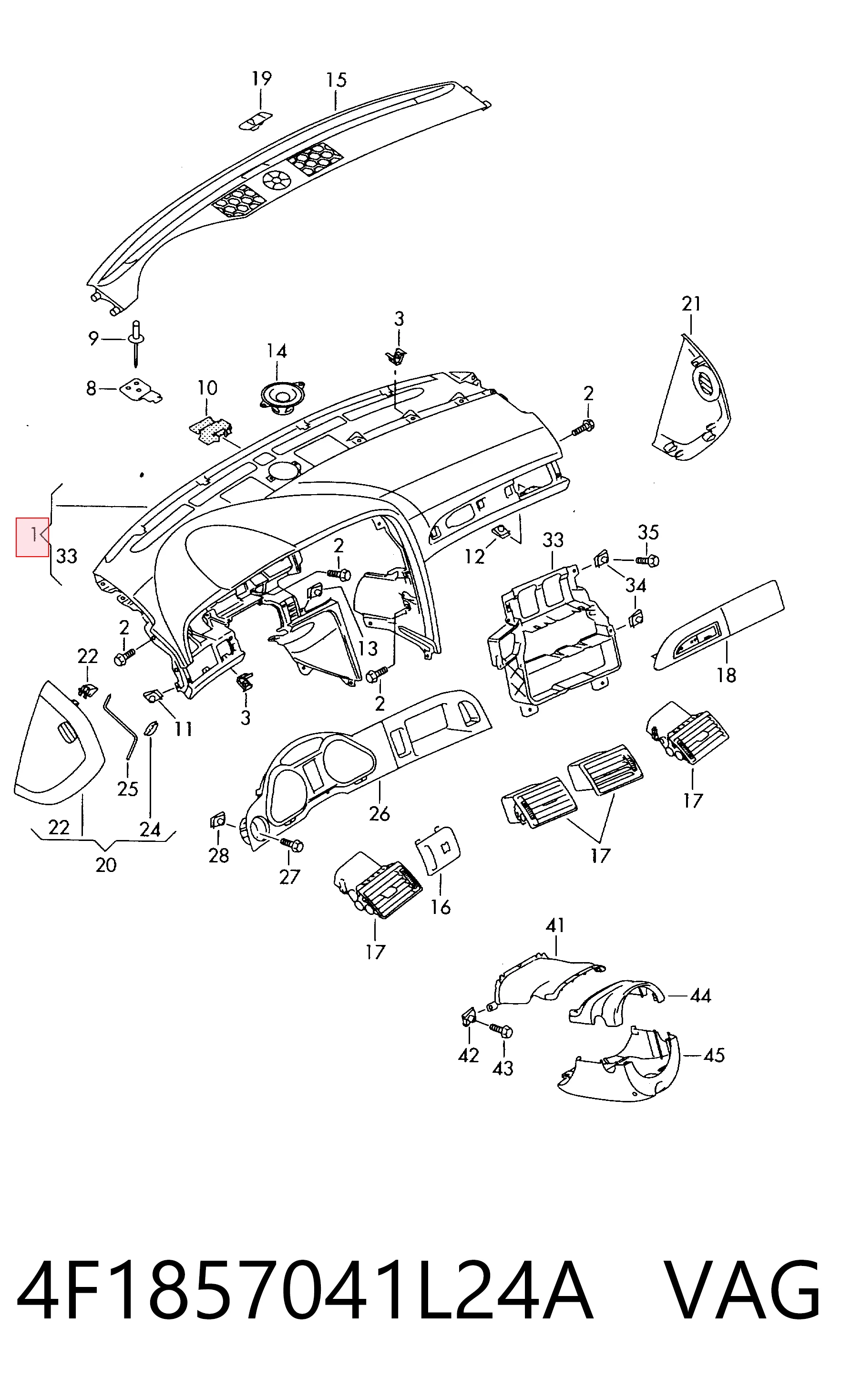 4F1857041L24A VAG