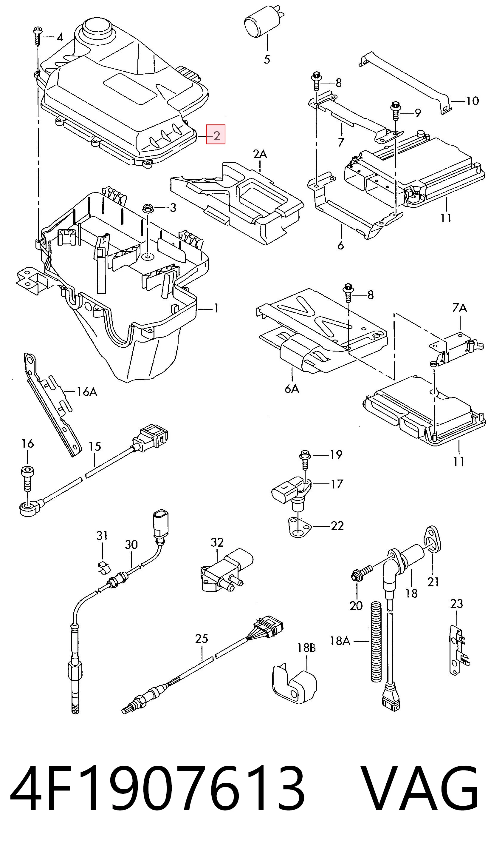 4F1907613 VAG