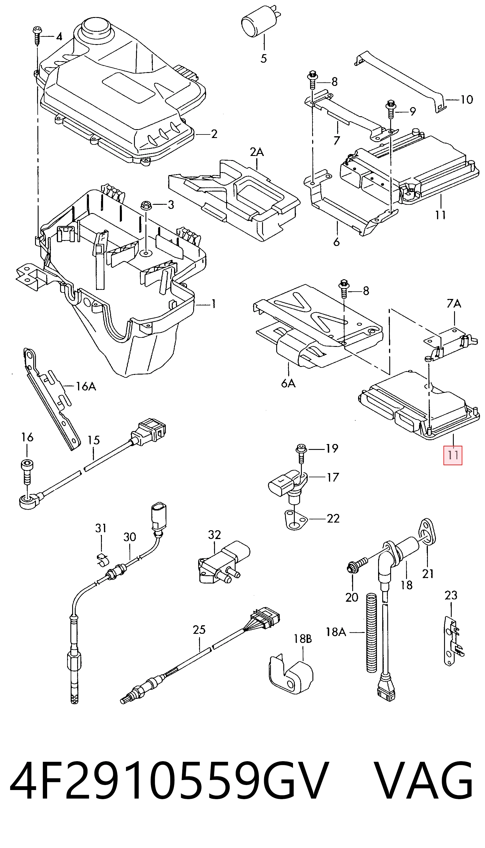 4F2910559GV VAG