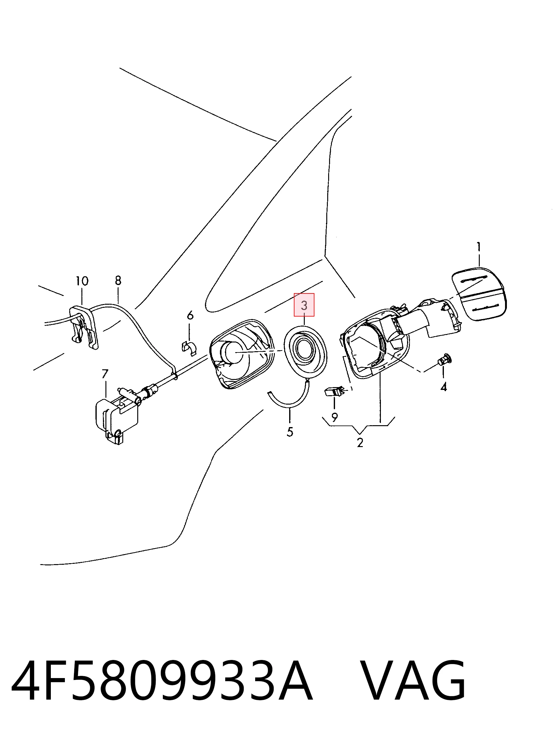 4F5809933A VAG