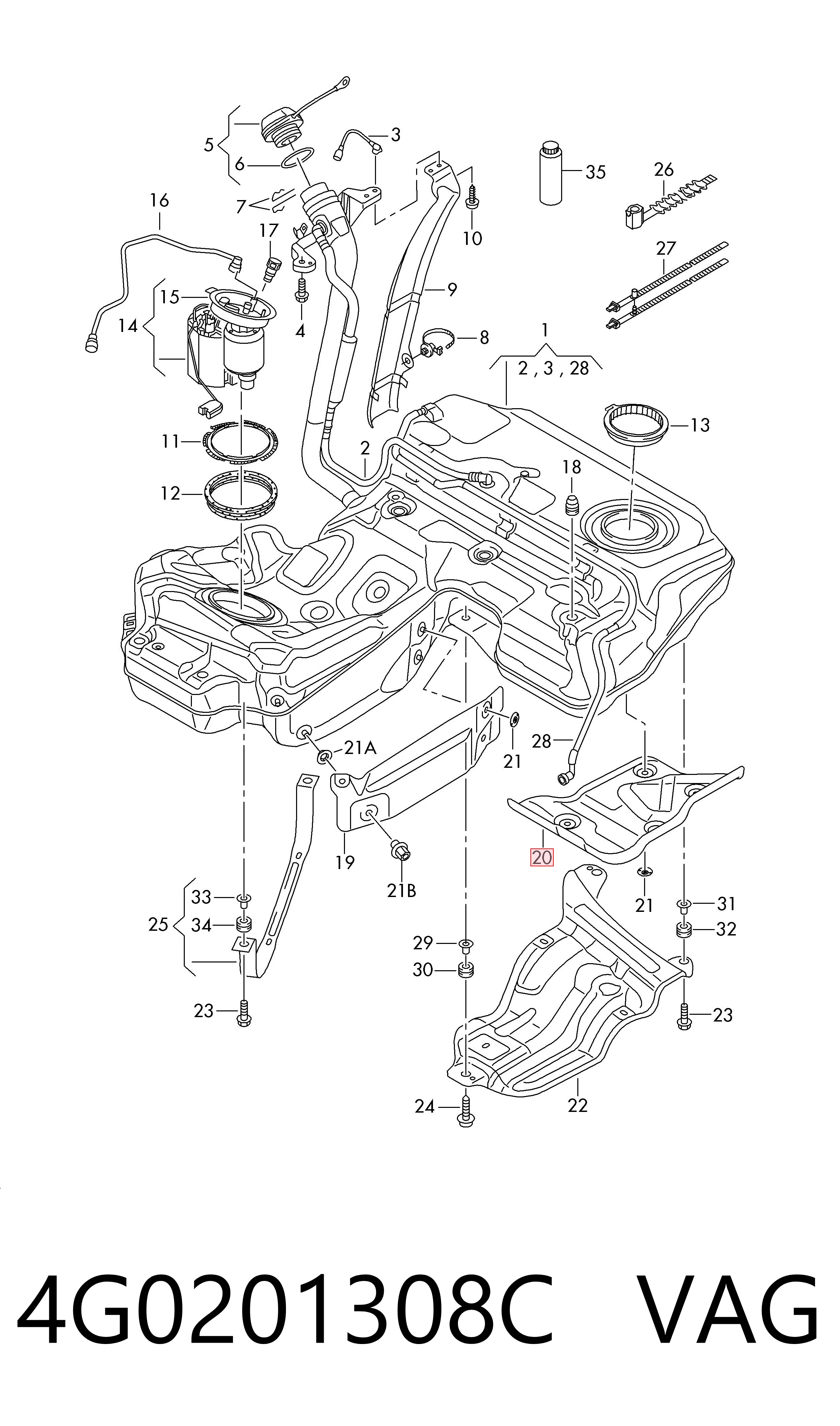 4G0201308C VAG 