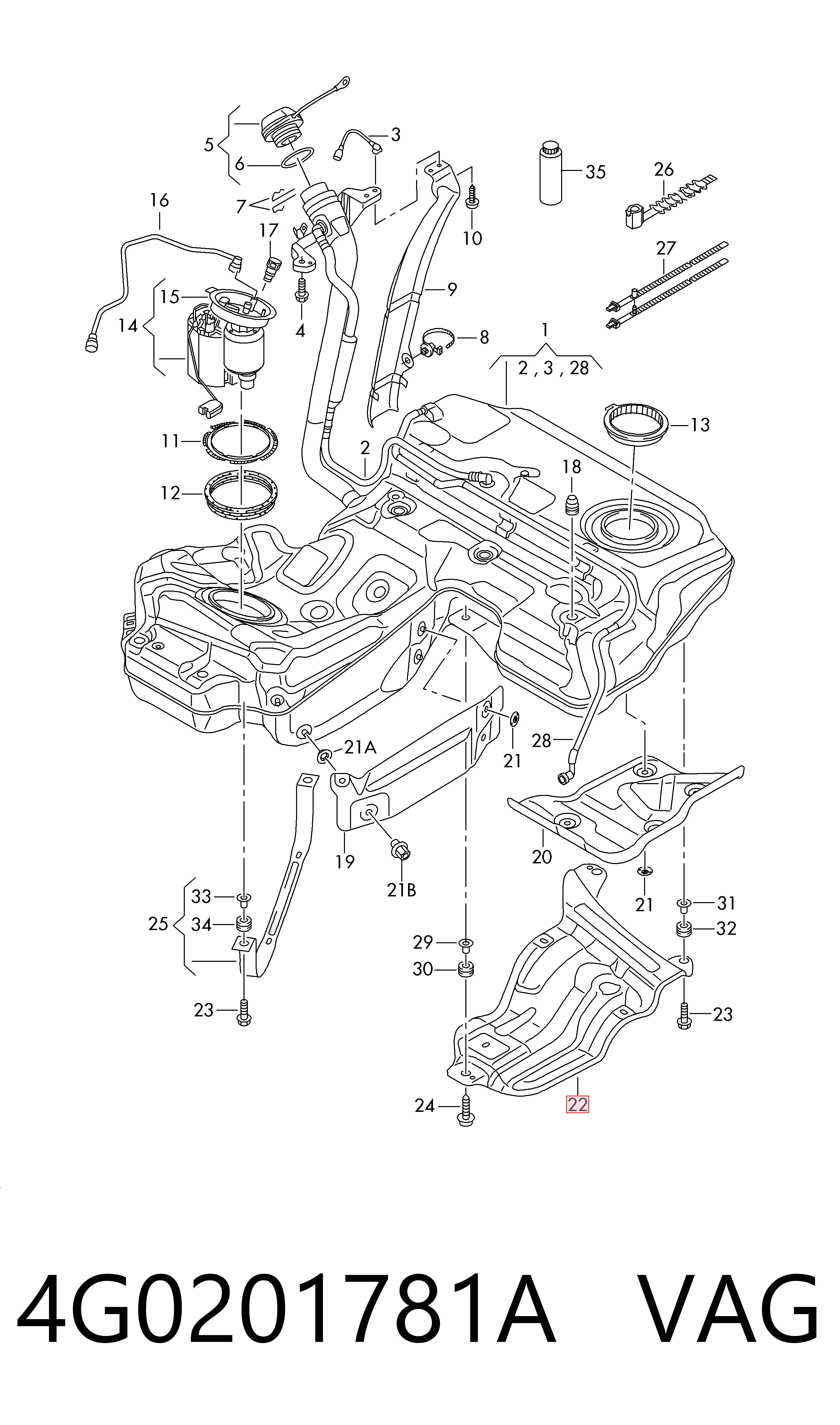 4G0201781A VAG