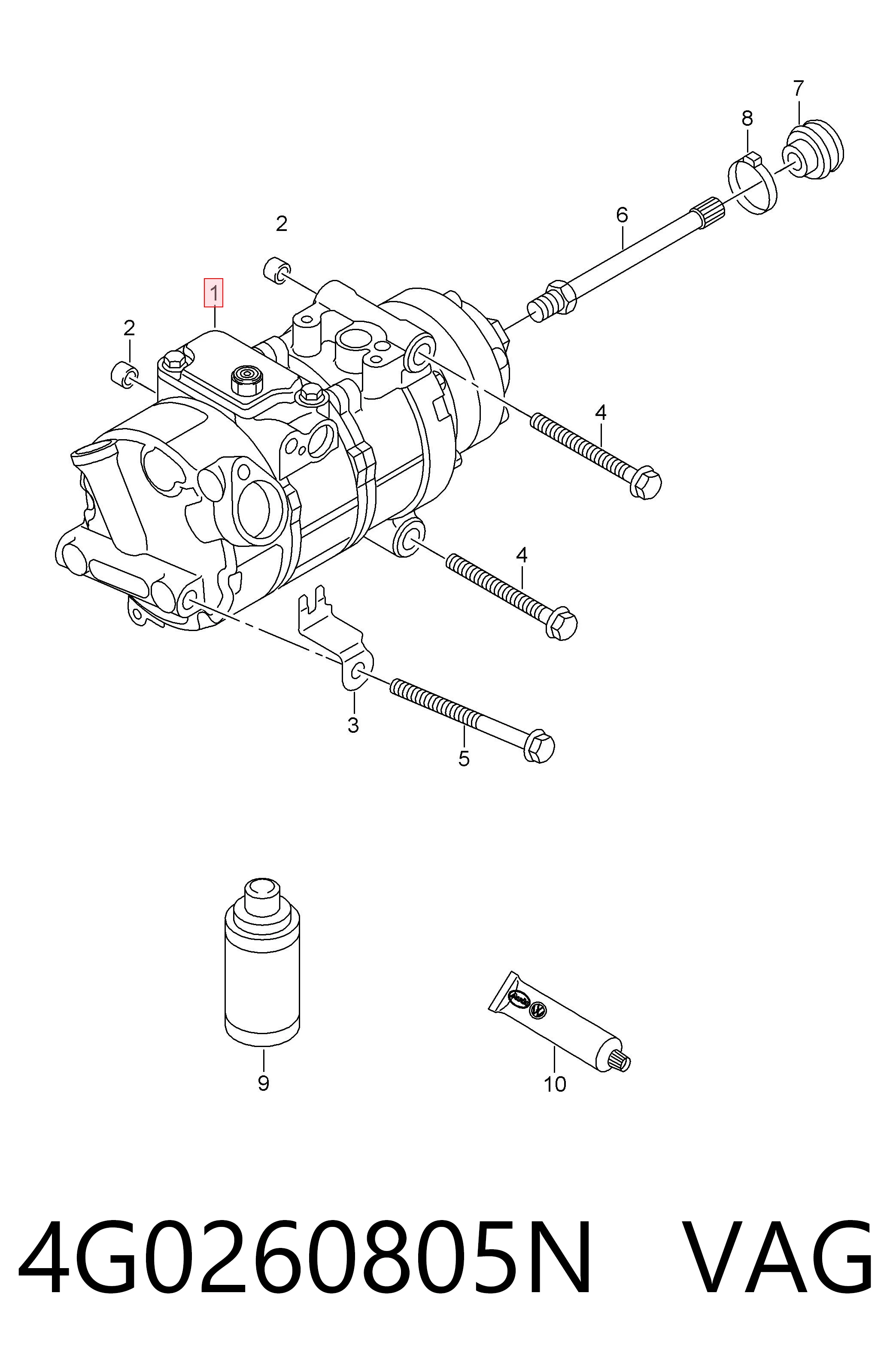 4G0260805N VAG
