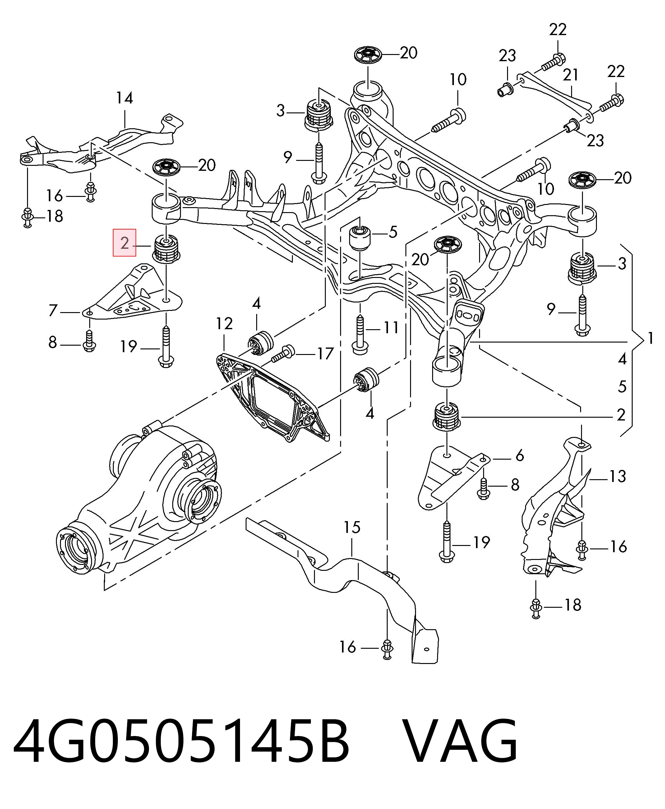 4G0505145B VAG