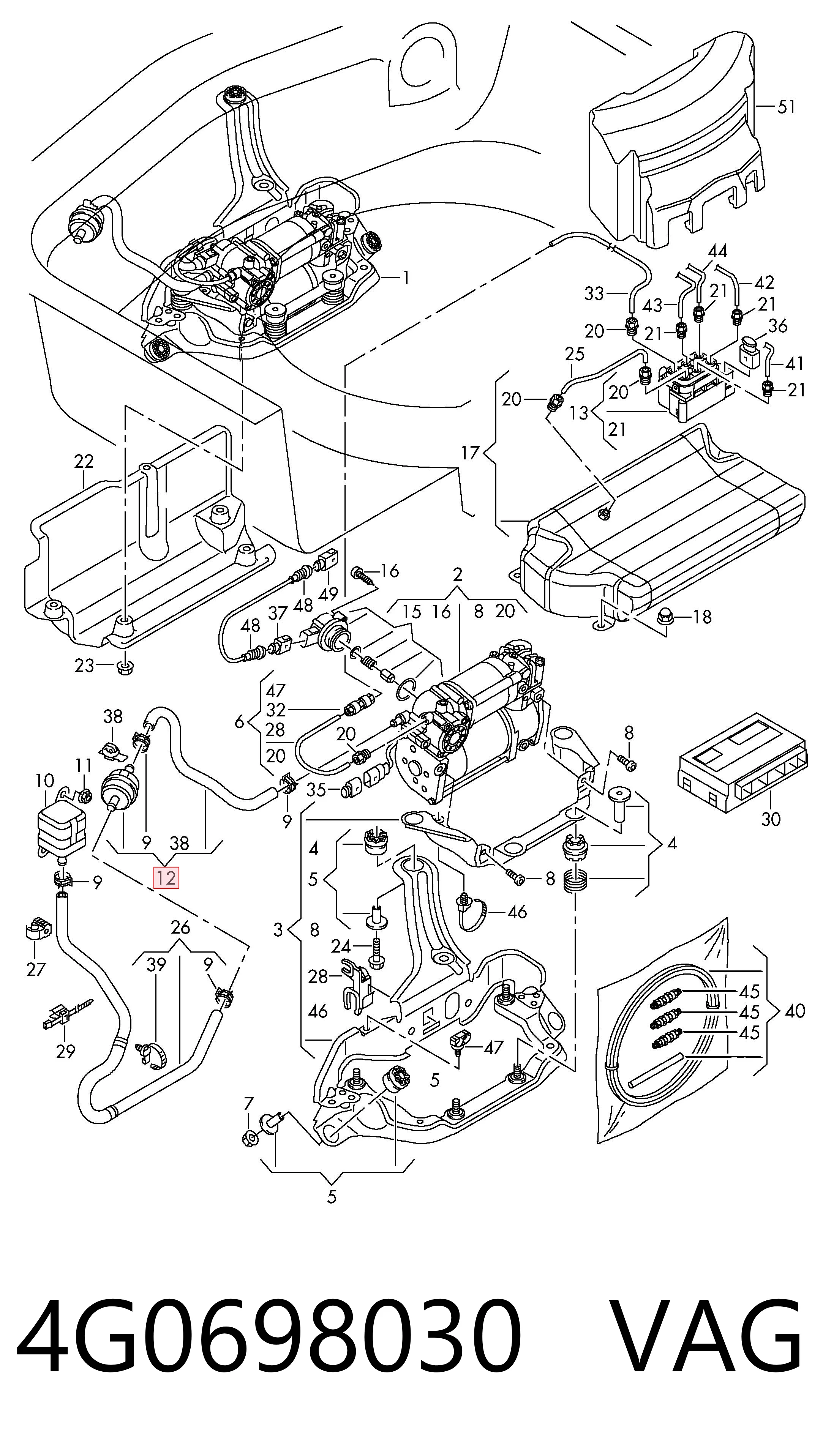 4G0698030 VAG
