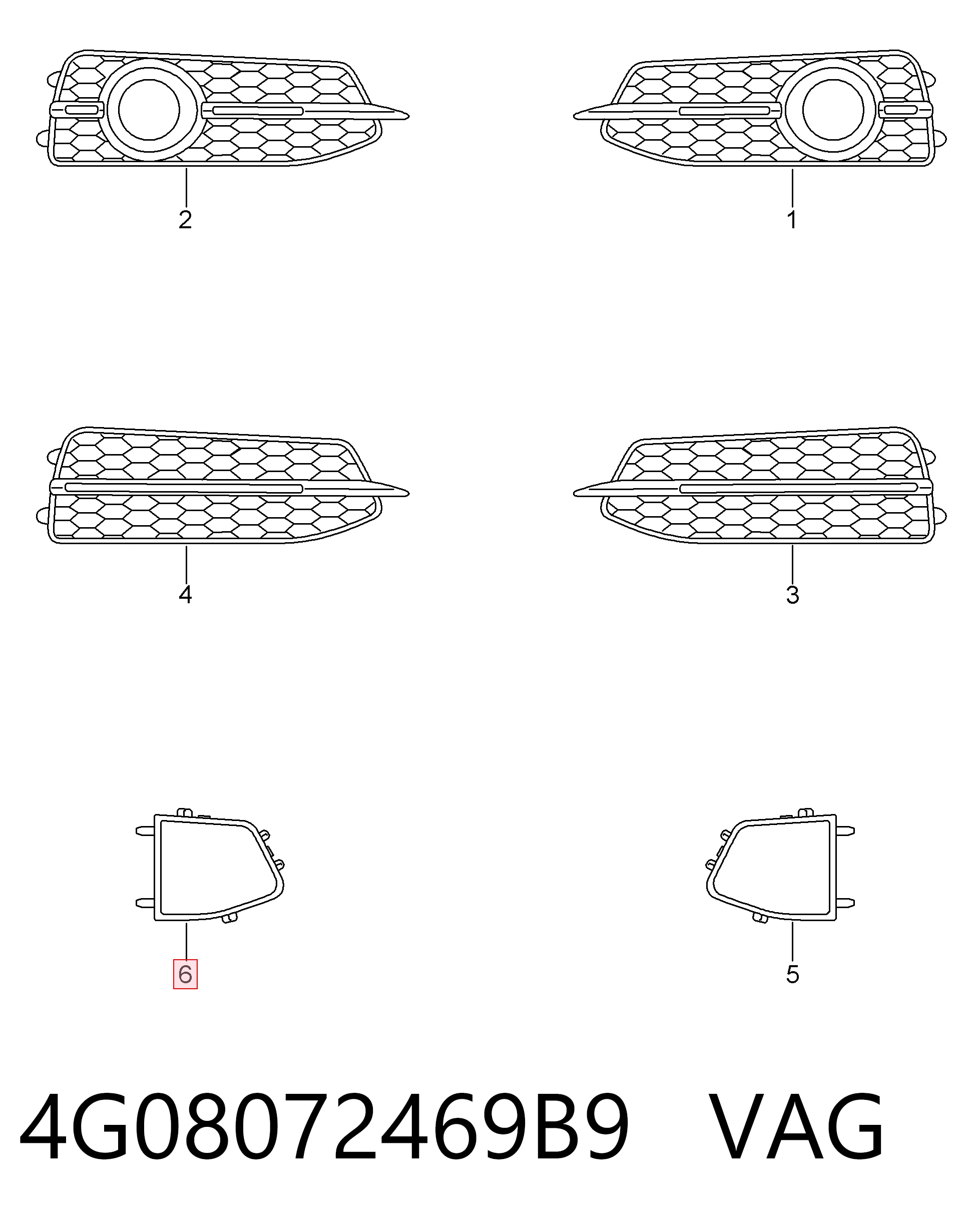 4G08072469B9 VAG