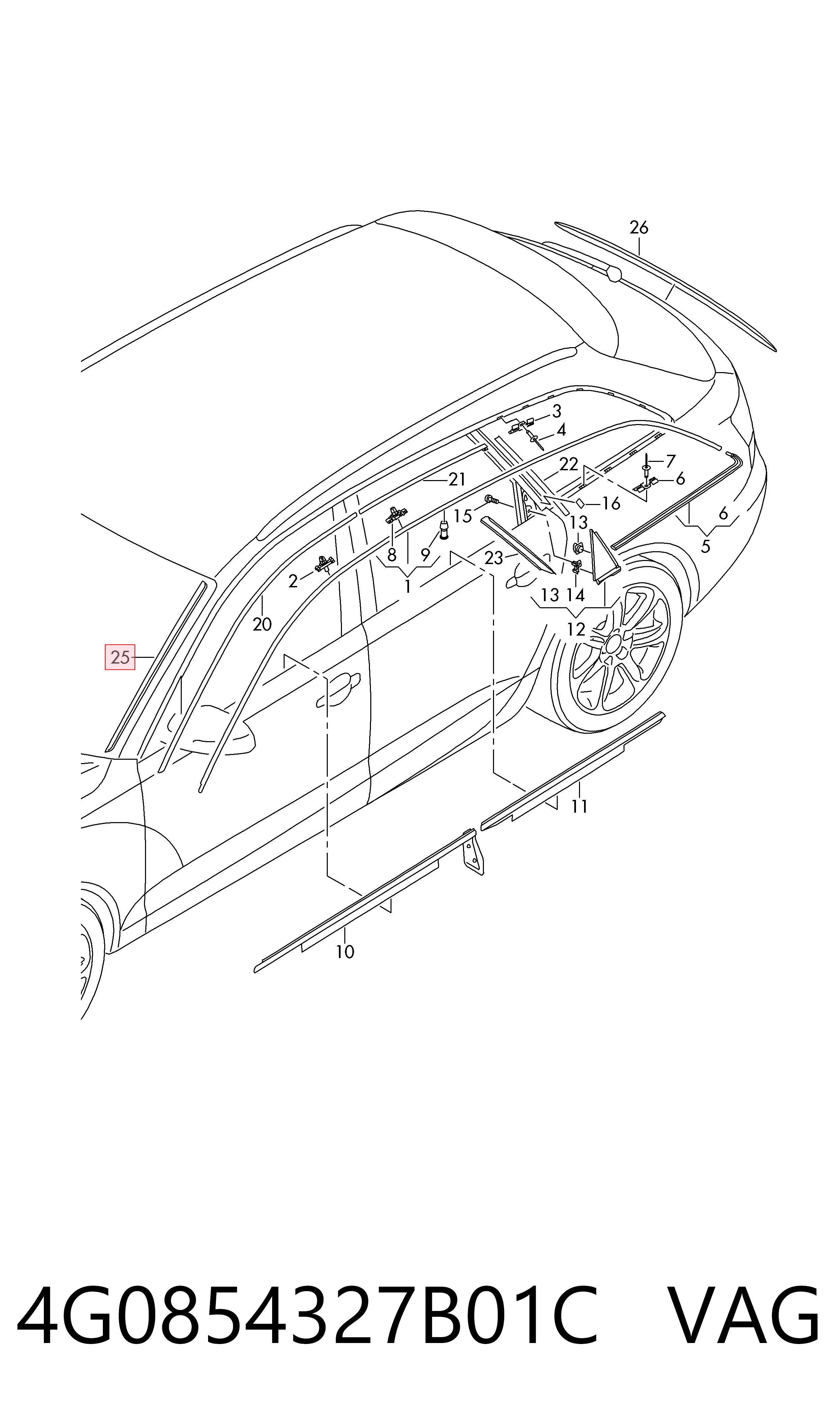 4G0854327B01C VAG