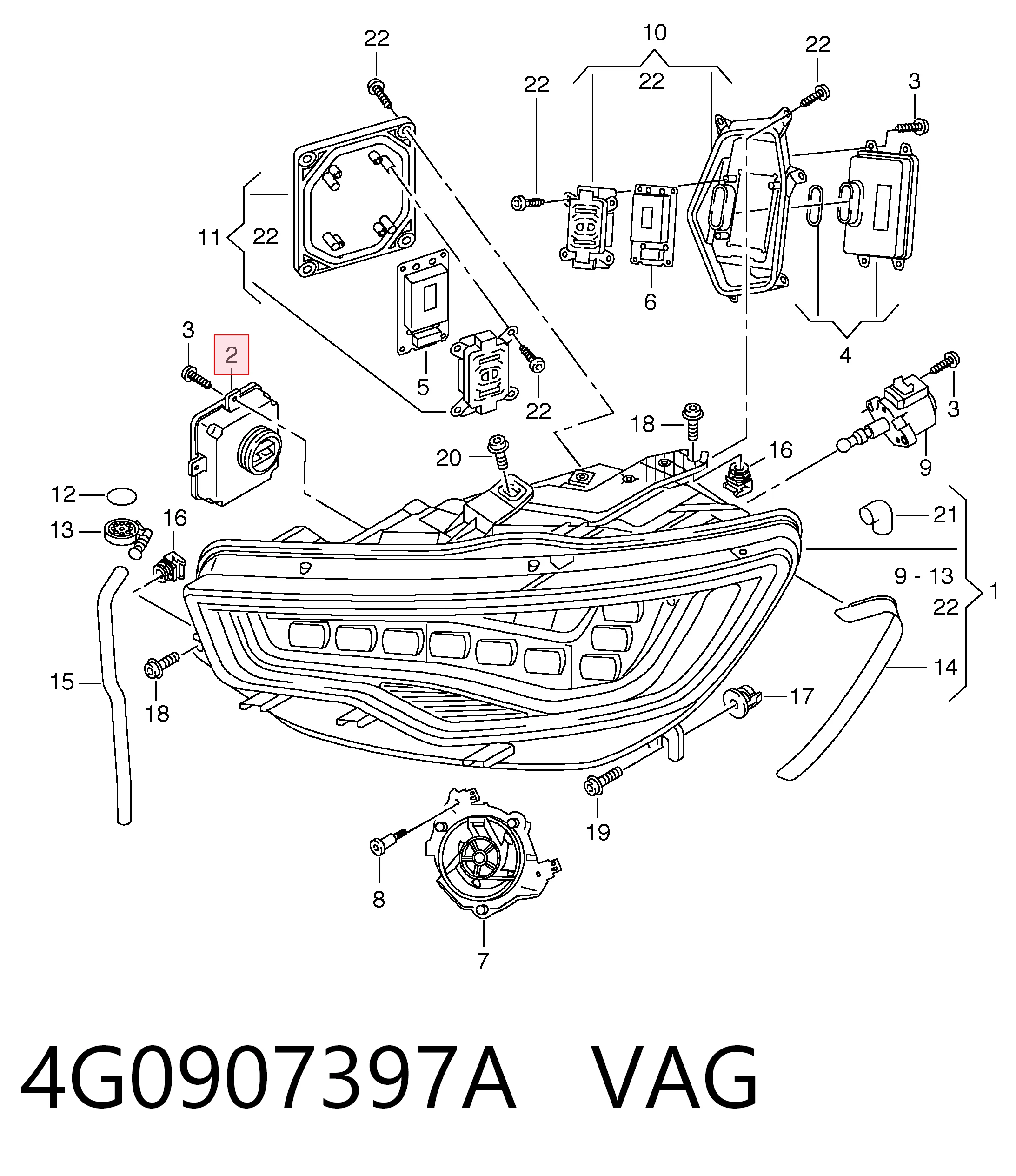 4G0907397A VAG