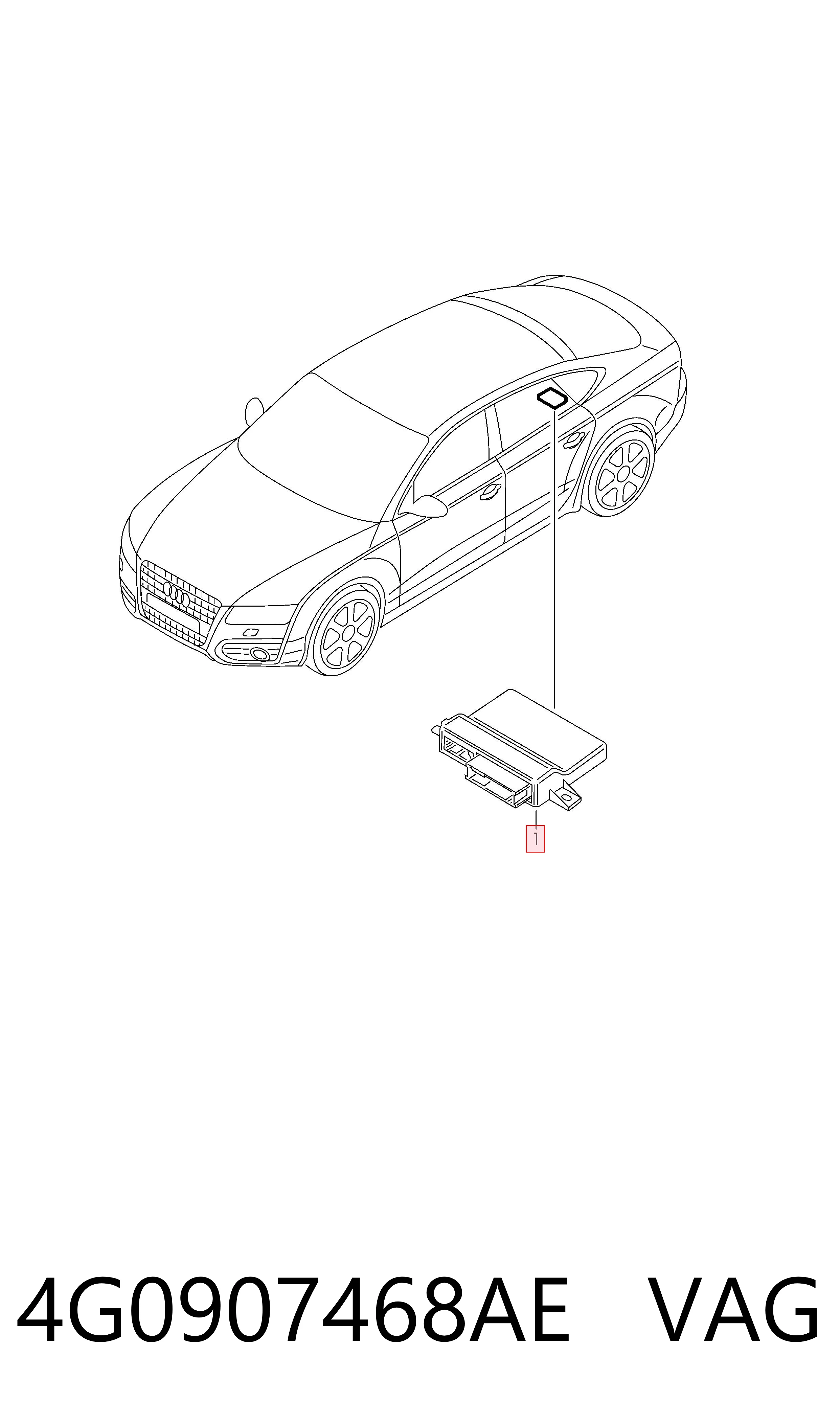 4G0907468AE VAG