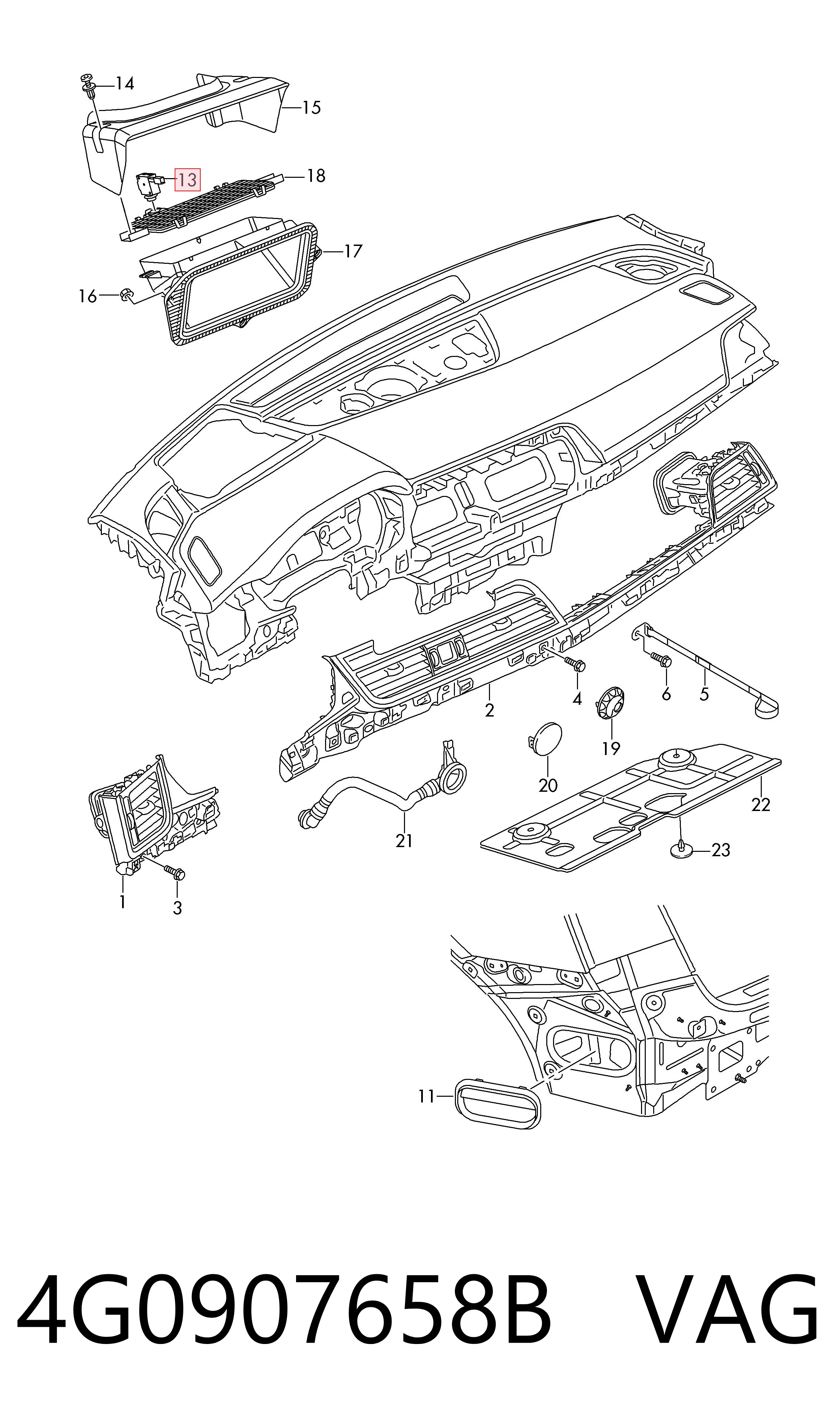 4G0907658B VAG