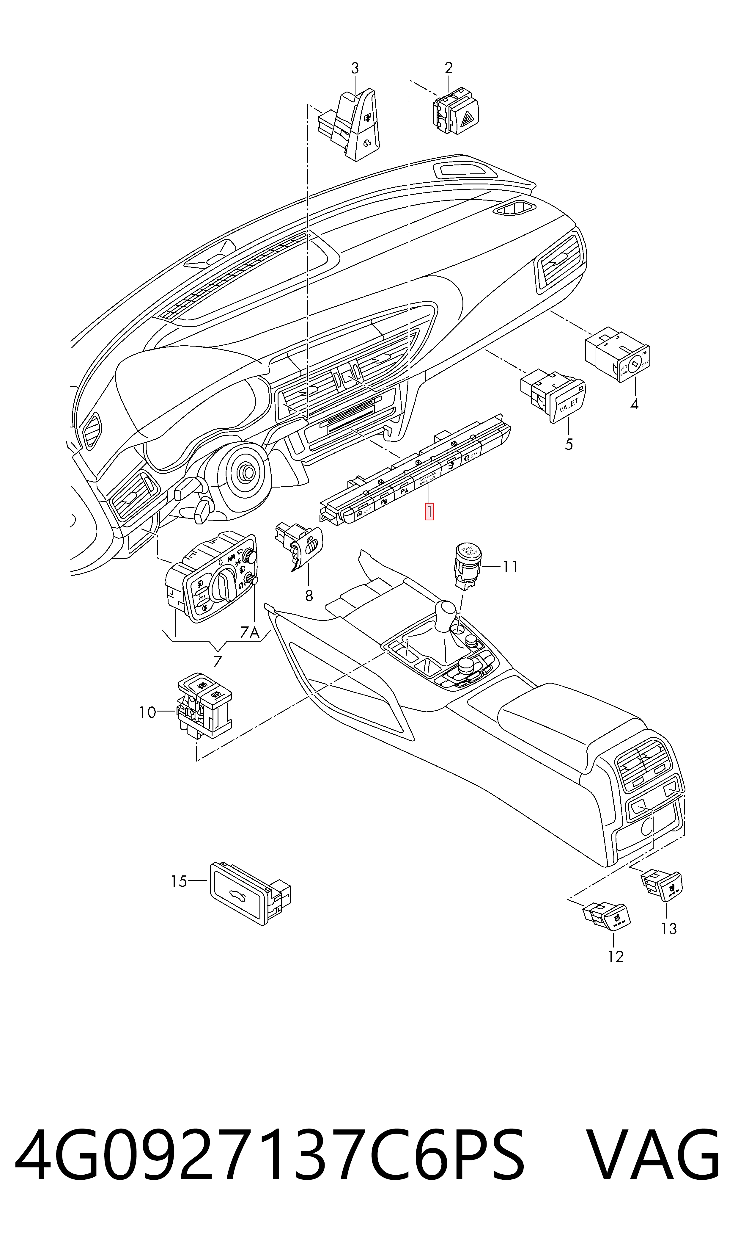 4G0927137C6PS VAG