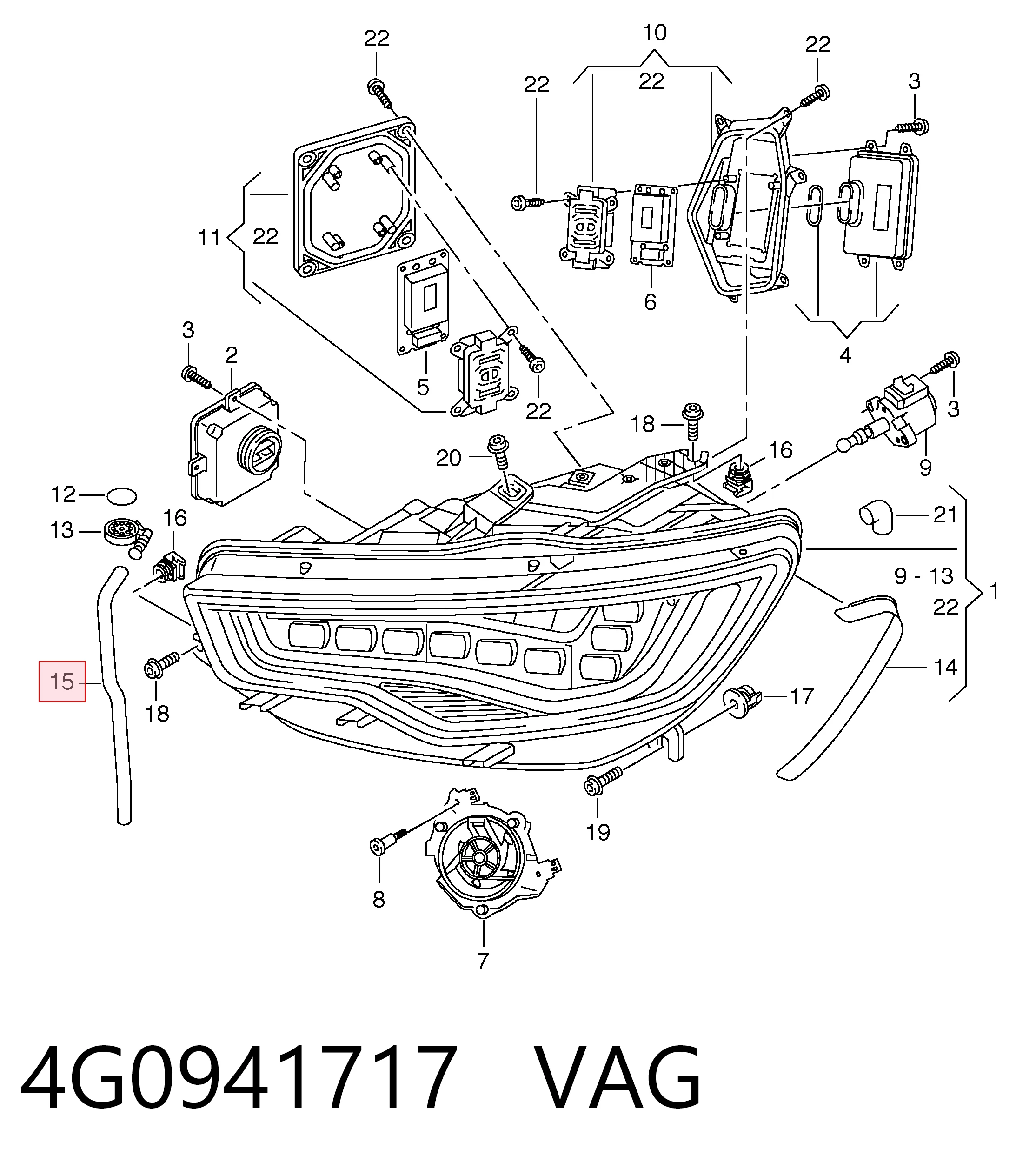 4G0941717 VAG
