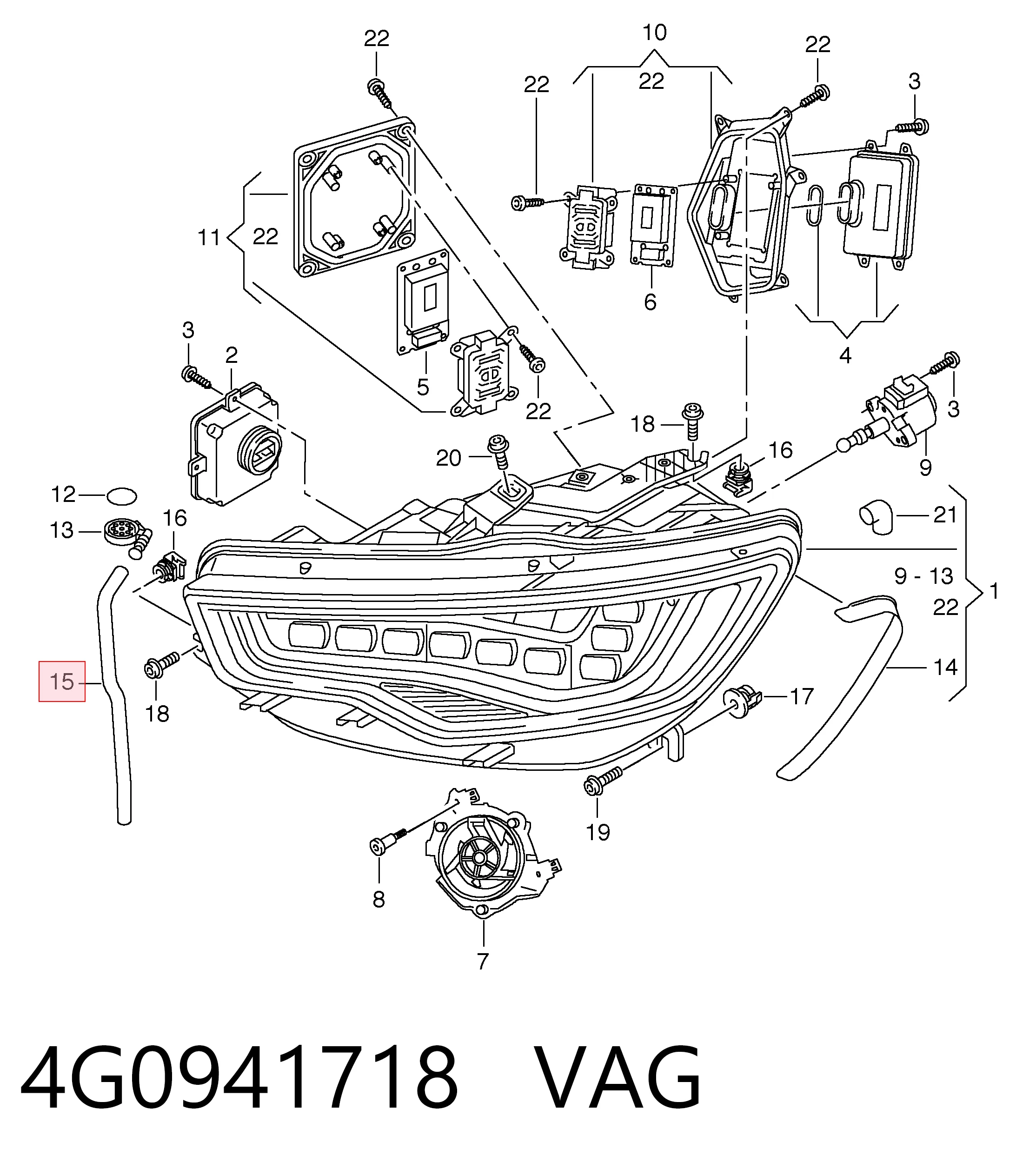 4G0941718 VAG
