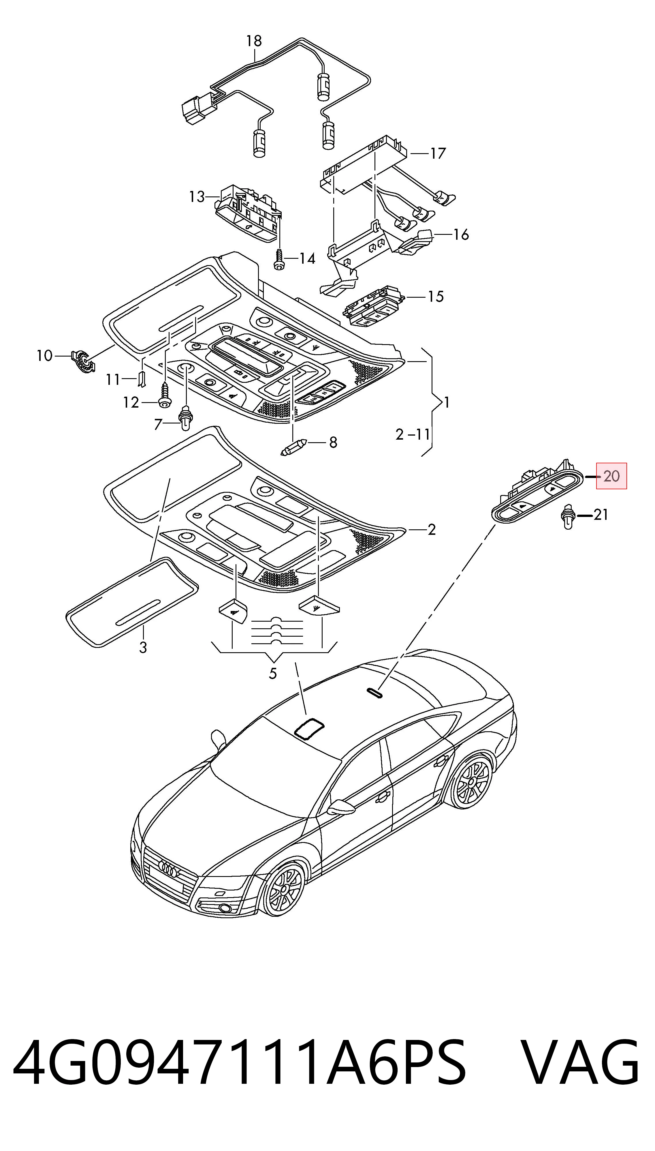 4G0947111A6PS VAG