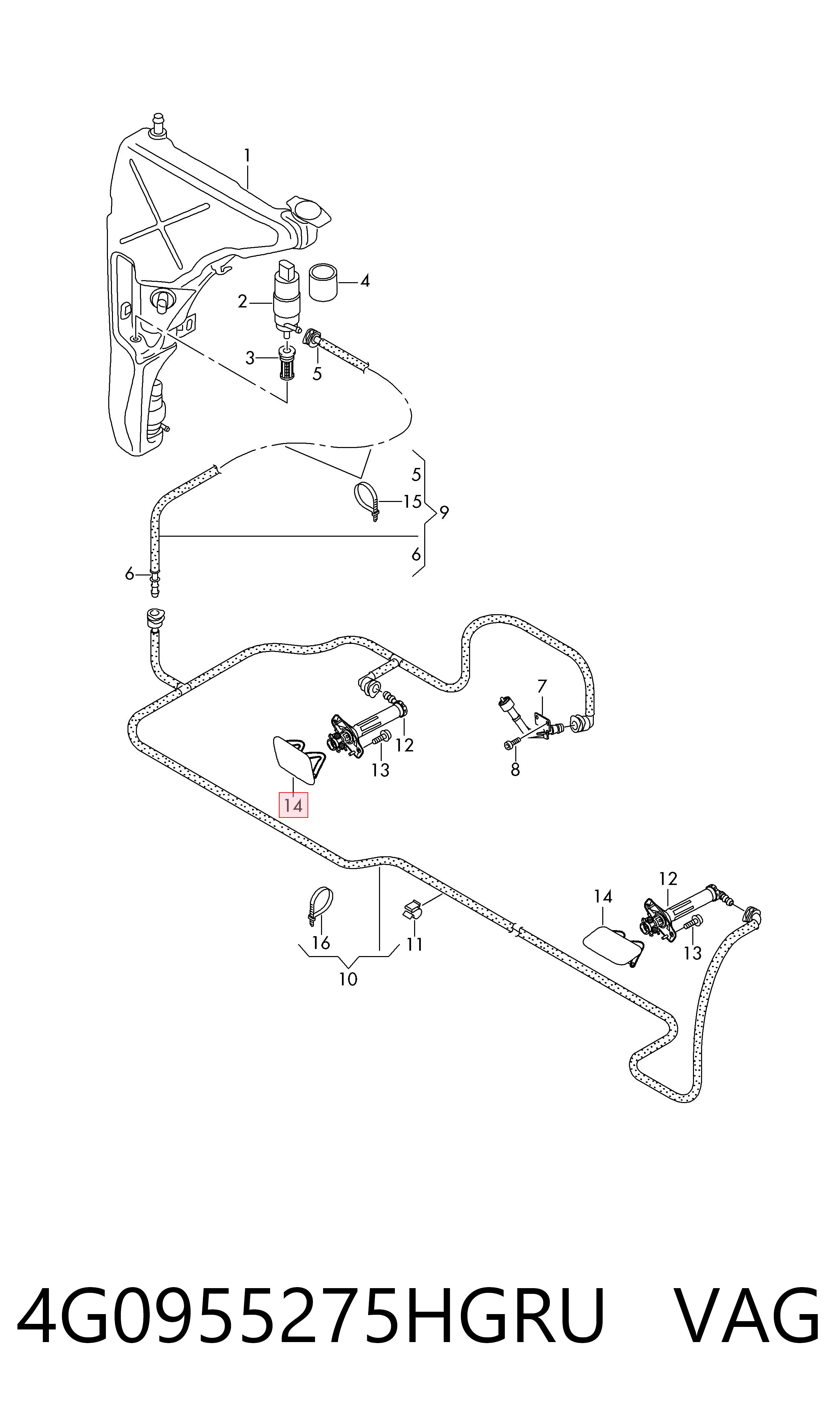4G0955275HGRU VAG 
